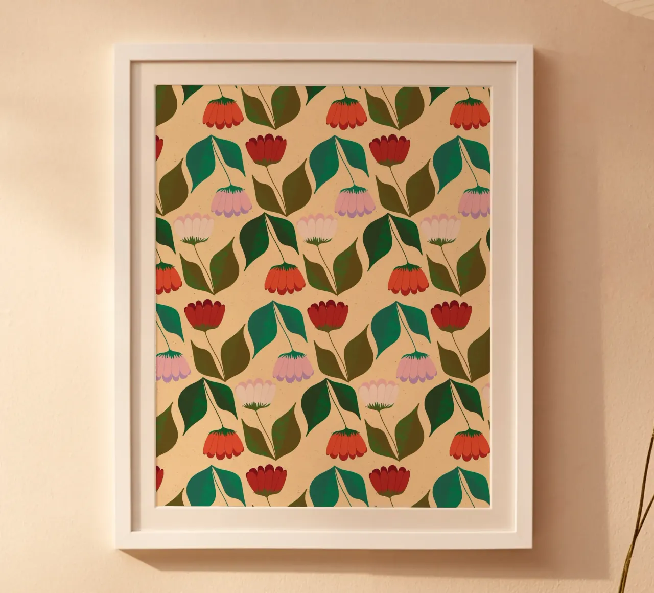 Tulips in a row hahnemühle by nicigabrieldesigns