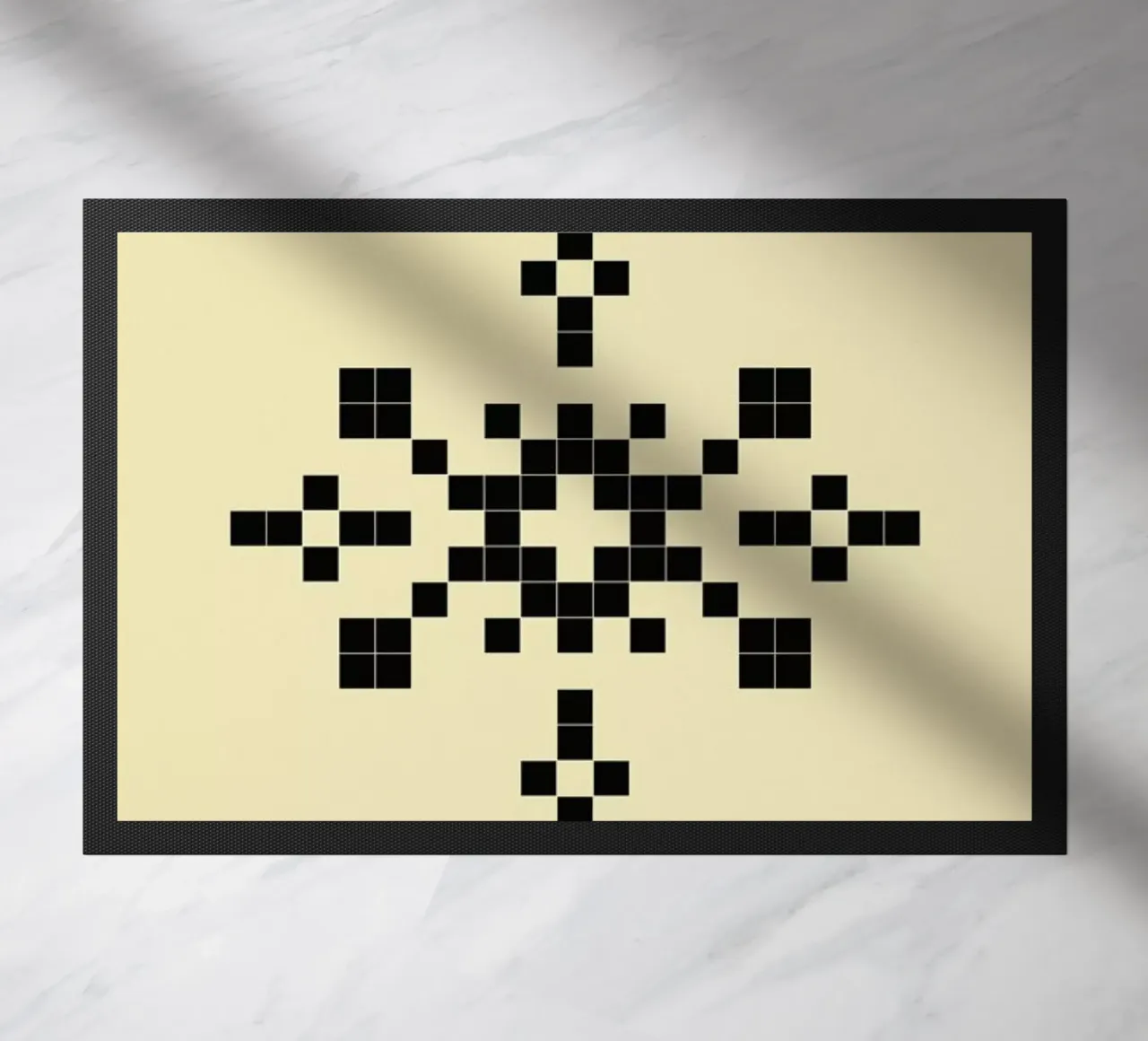 Pixel Snowflake Yellow zerbino da Studio One