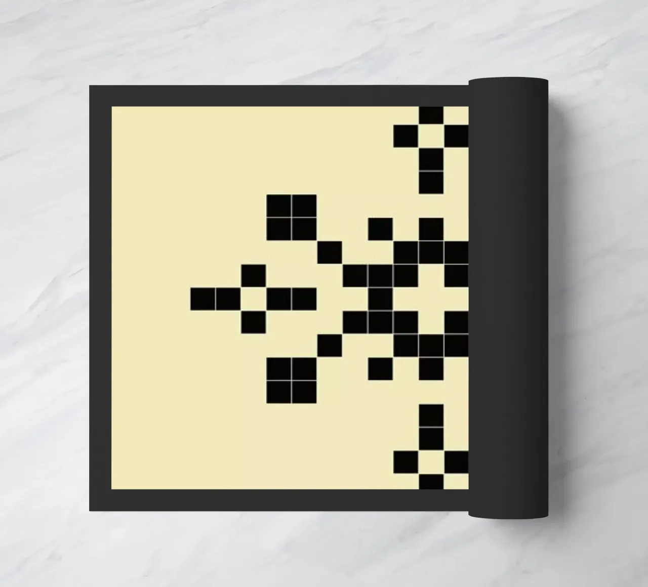 Pixel Snowflake Yellow zerbino da Studio One
