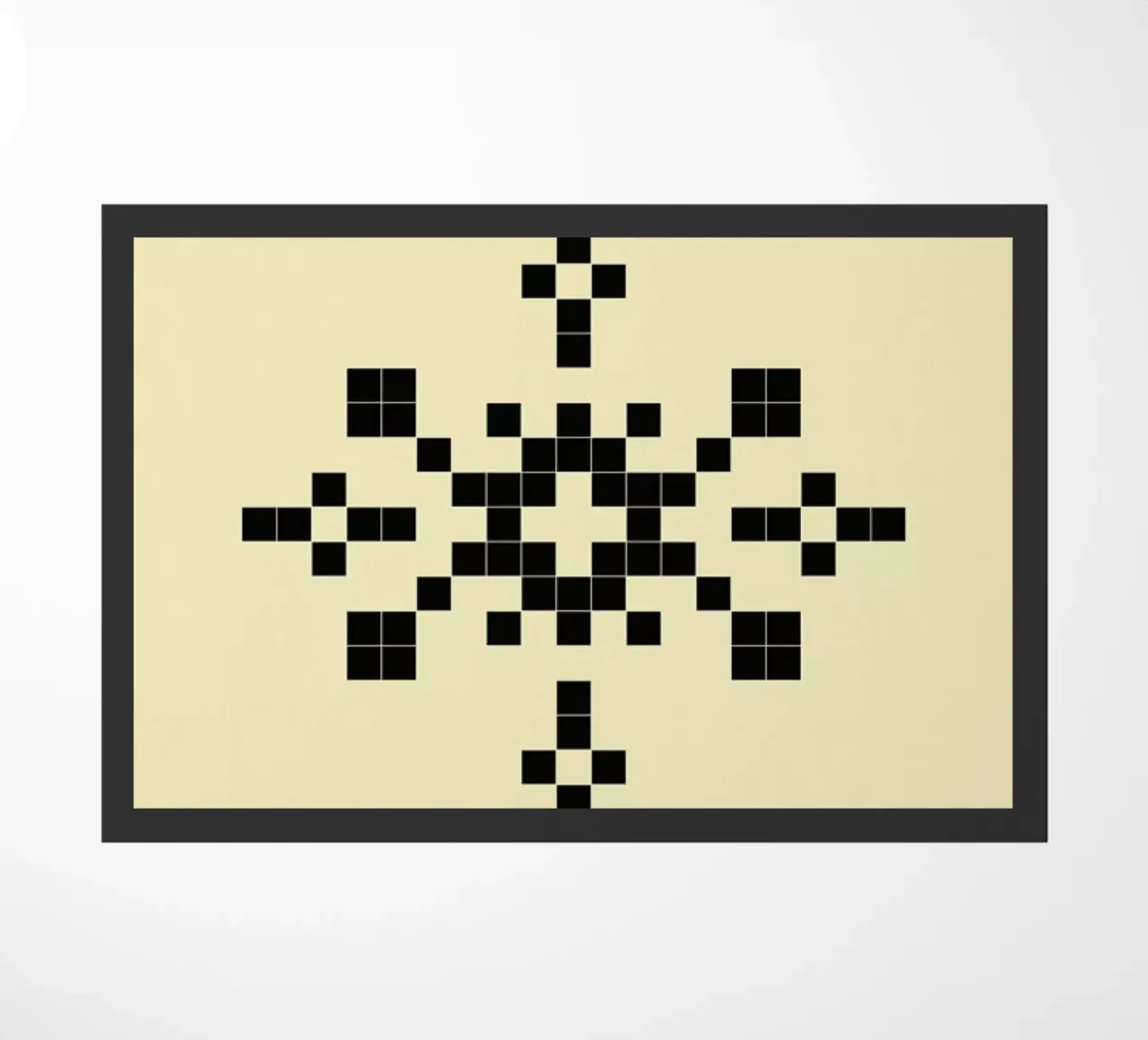 Pixel Snowflake Yellow zerbino da Studio One