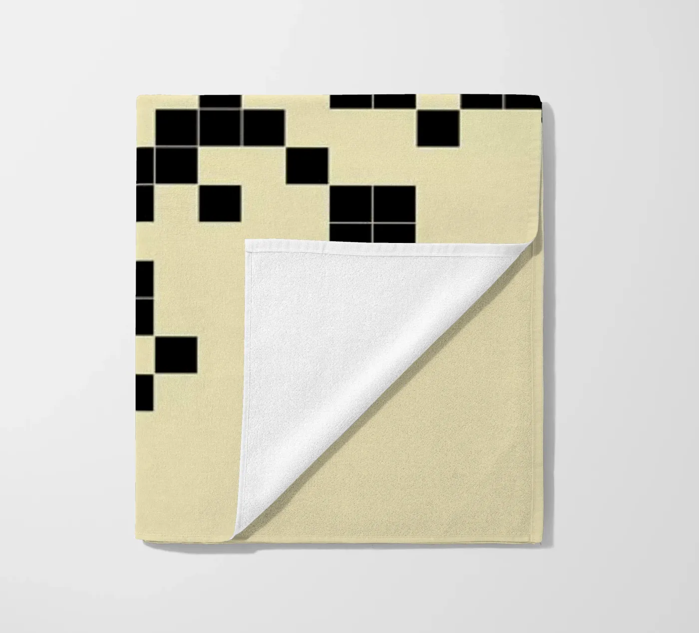 Pixel Snowflake Yellow telo mare da Studio One