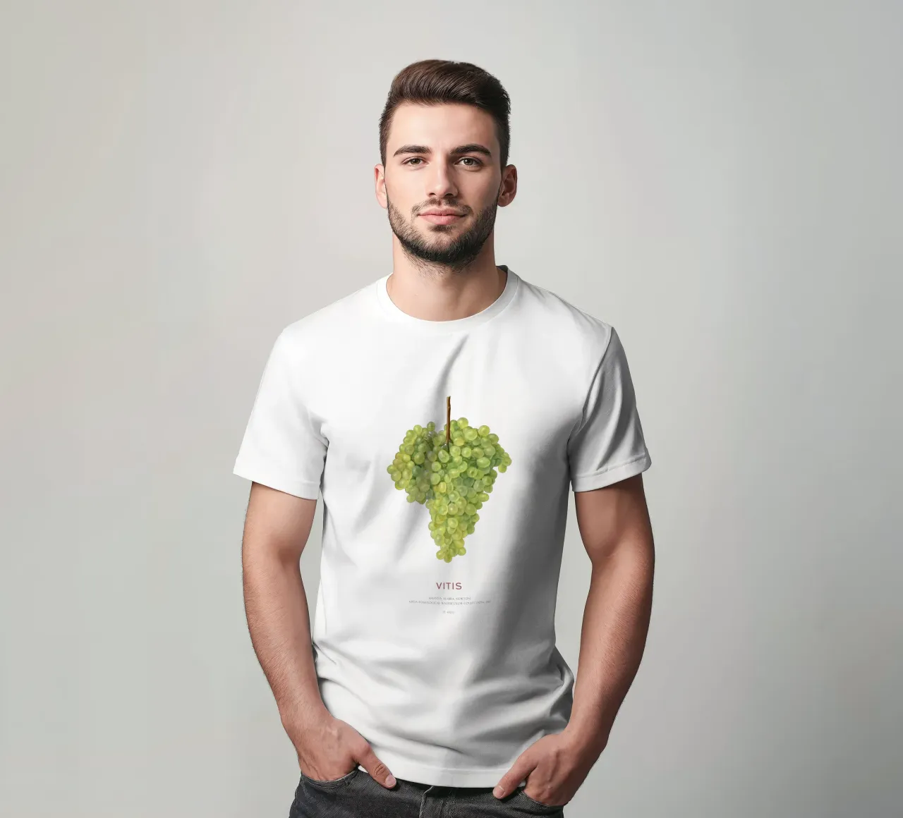 Uva o Vitis t-shirt da Vintagrafica