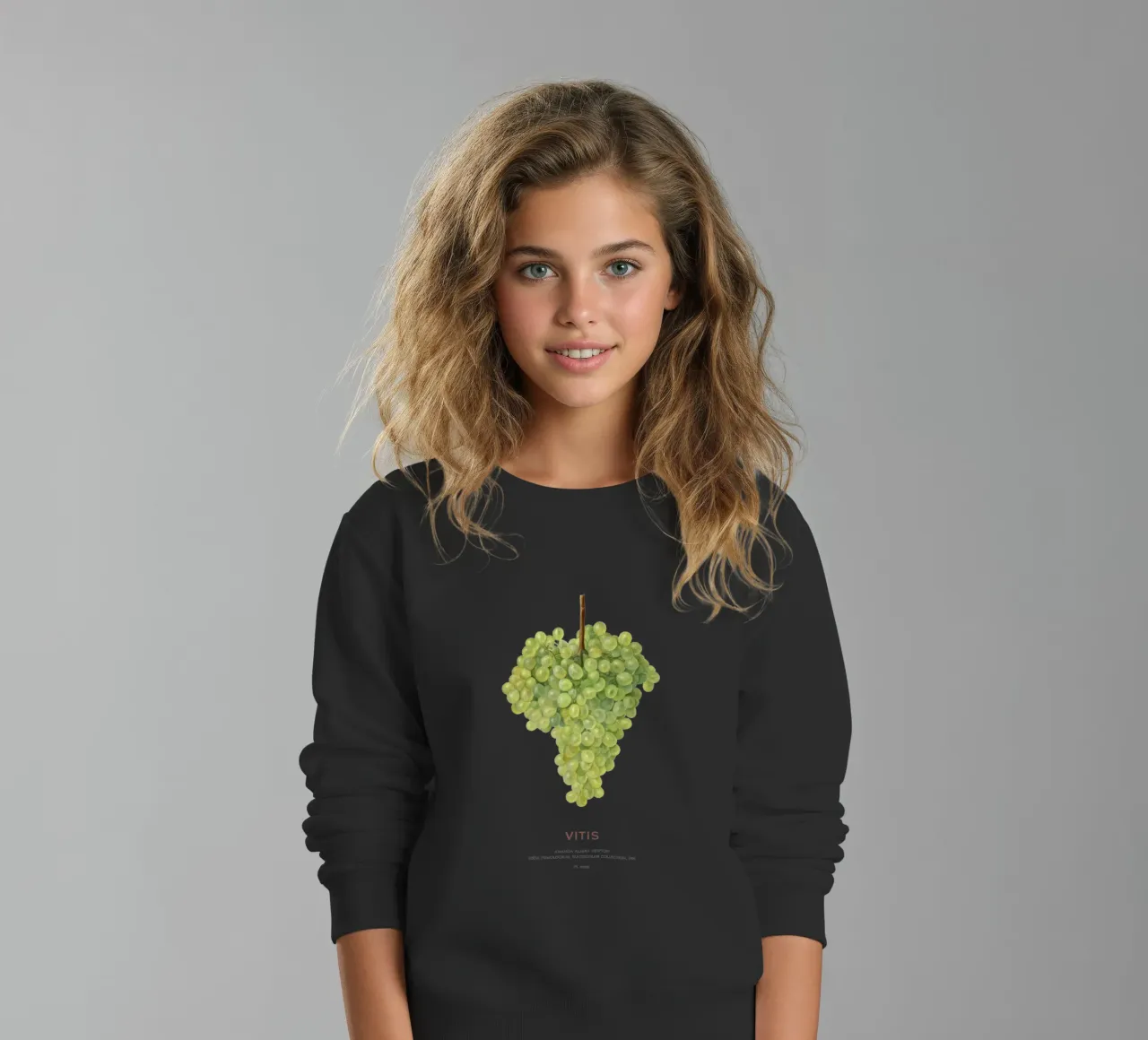 Uva o Vitis felpa bambino da Vintagrafica