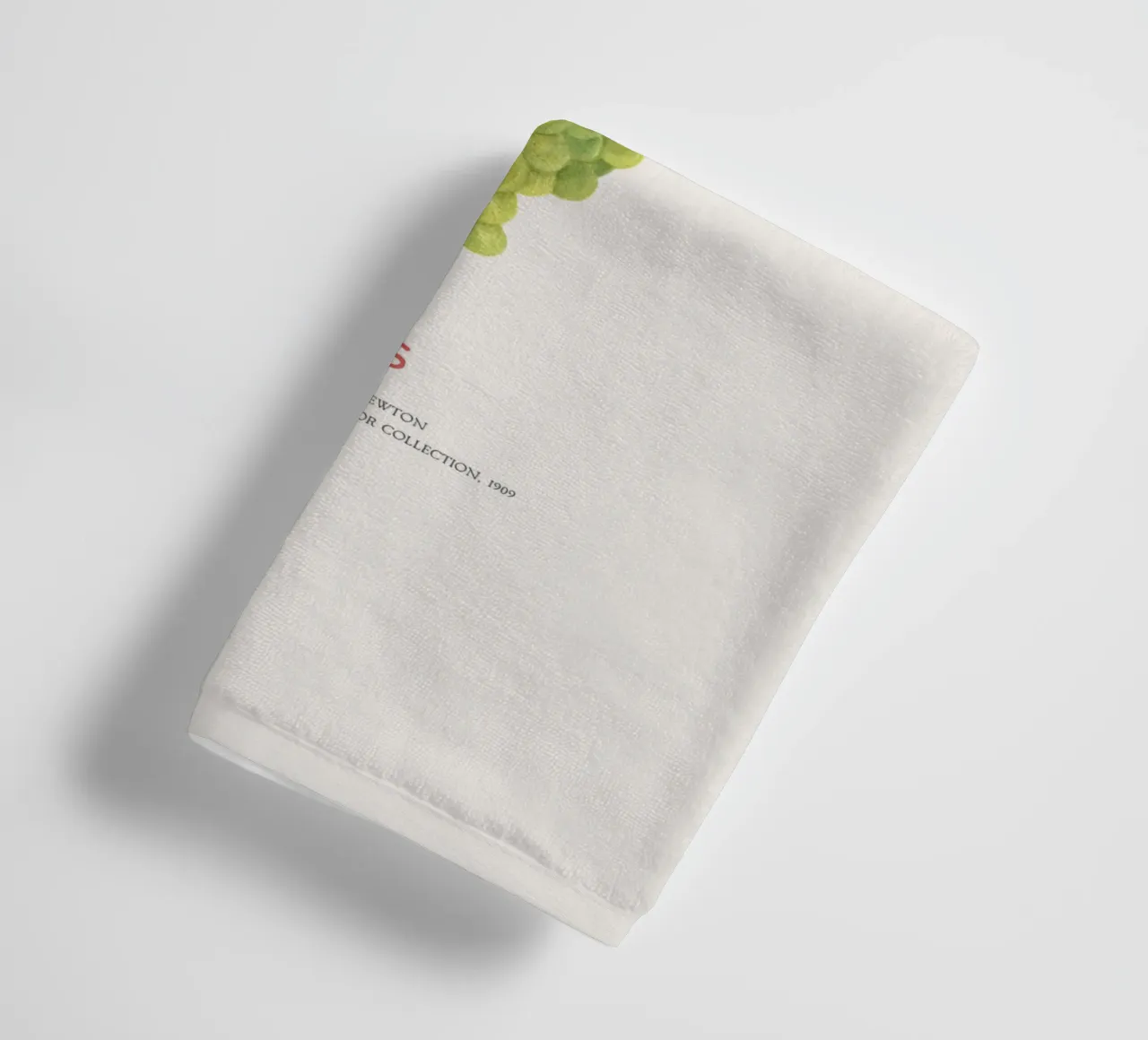 Uva o Vitis asciugamano da bagno da Vintagrafica