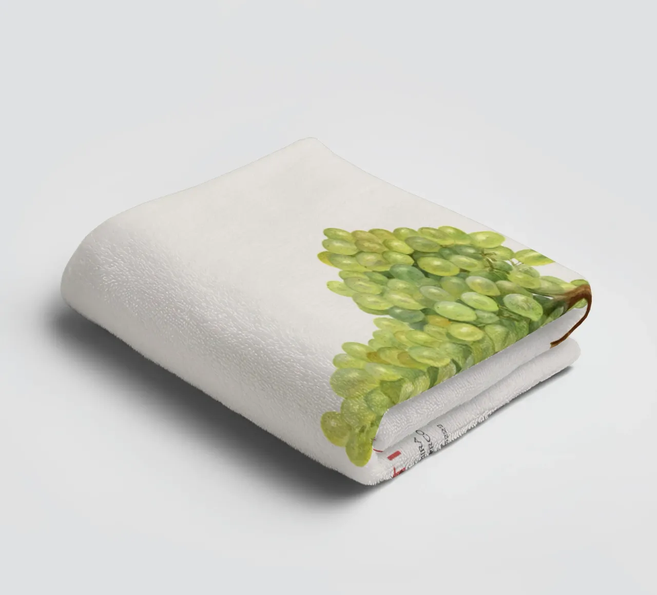 Uva o Vitis asciugamano da bagno da Vintagrafica