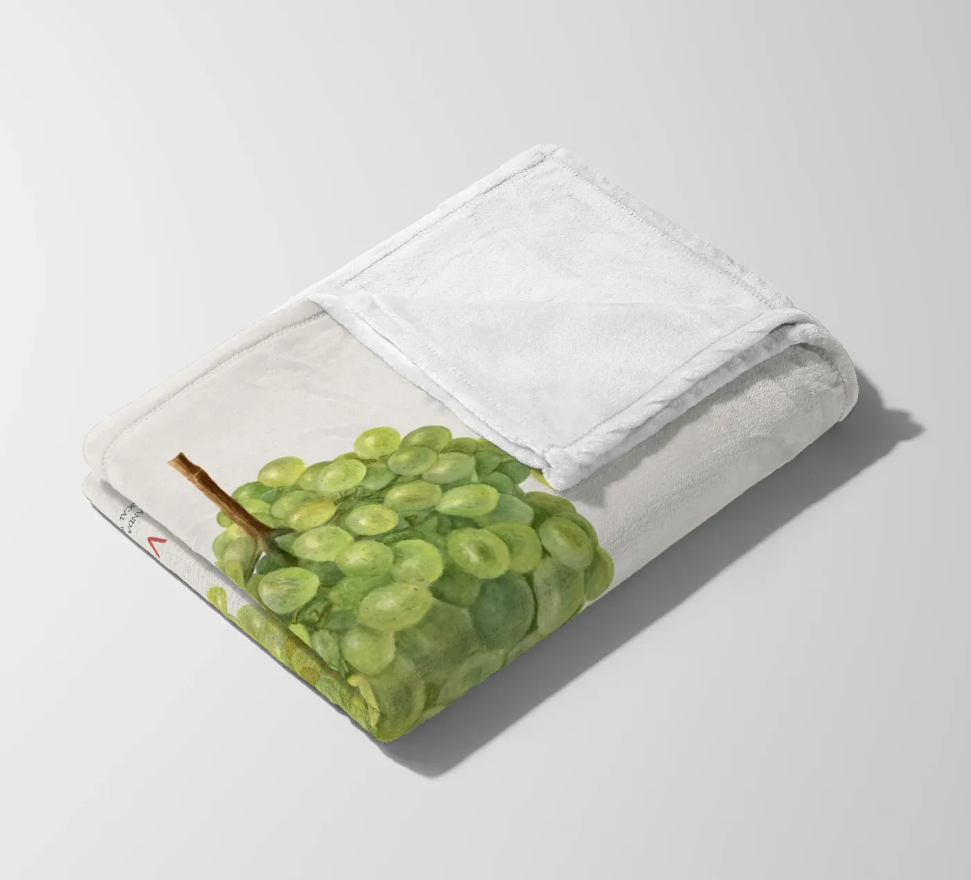 Weintraube oder Vitis Fleecedecke von Vintagrafica