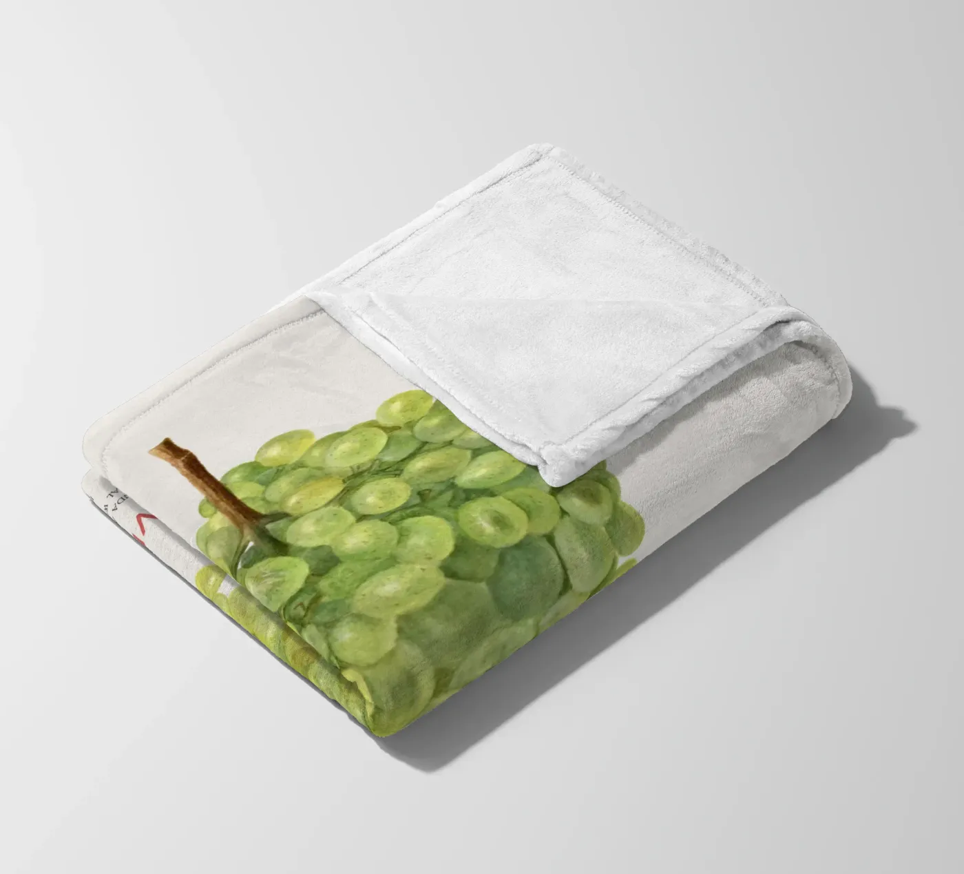 Weintraube oder Vitis Fleecedecke von Vintagrafica