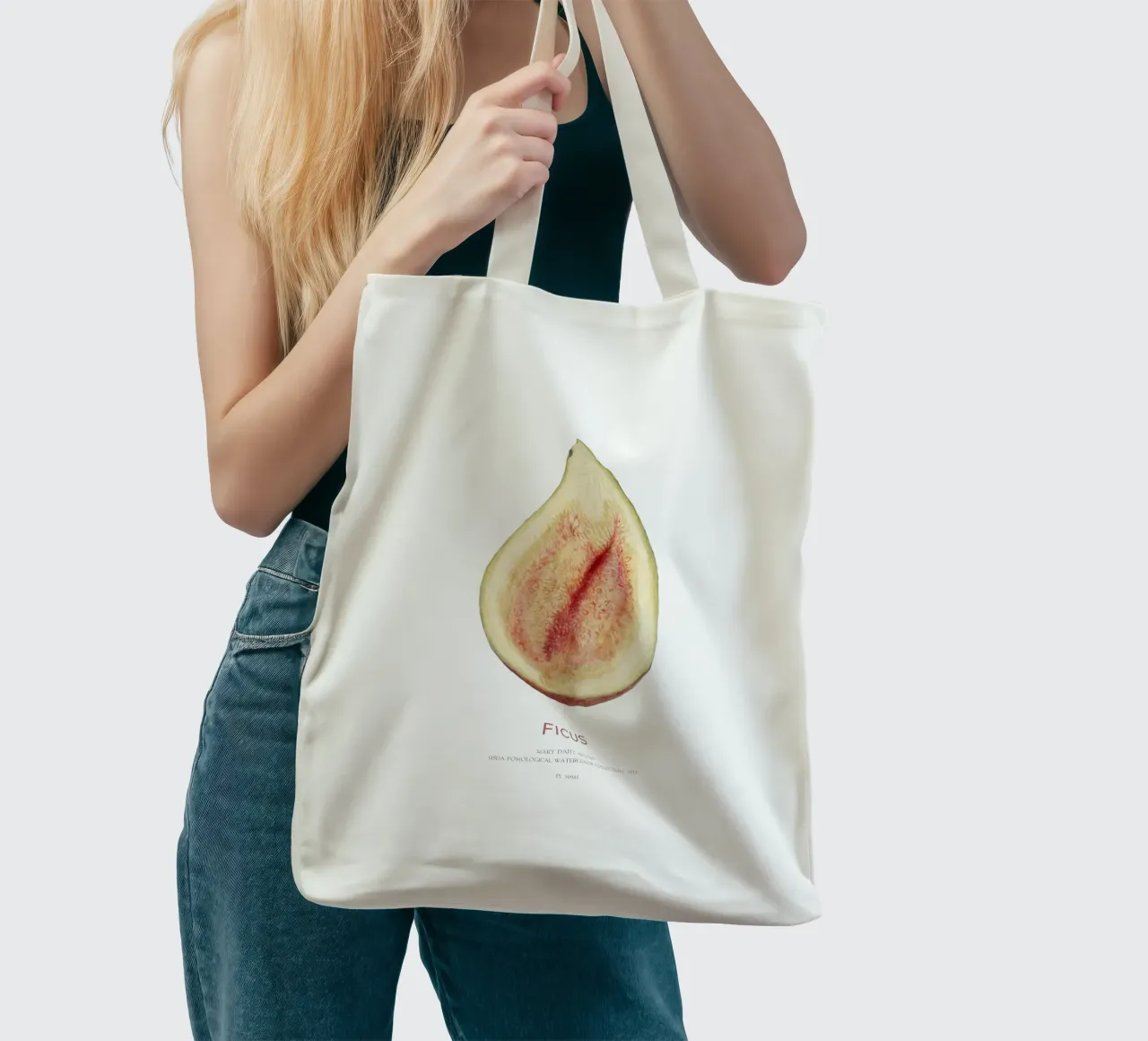 Figue ou Ficus tote bag de Vintagrafica