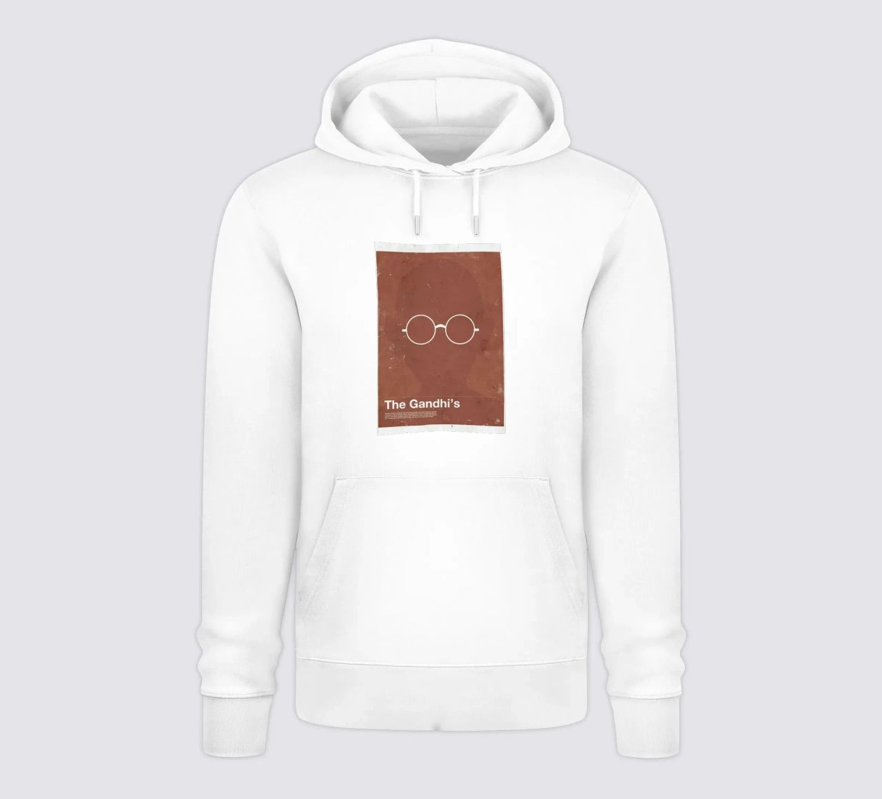 Framework Gandhi felpa con cappuccio da Moxy Creative House
