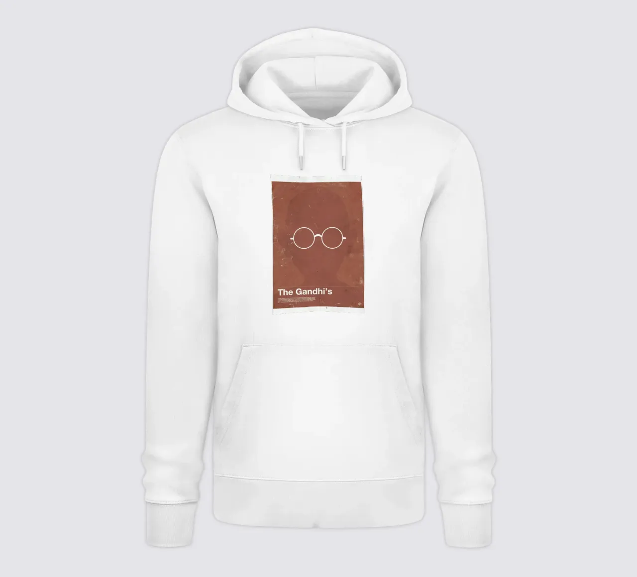 Framework Gandhi felpa con cappuccio da Moxy Creative House