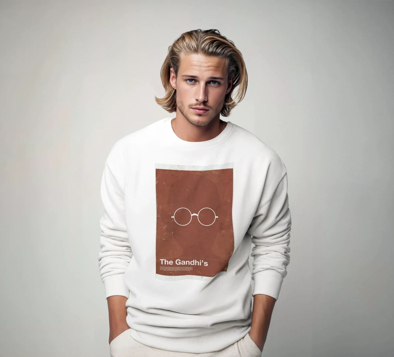 Framework Gandhi sudadera de Moxy Creative House
