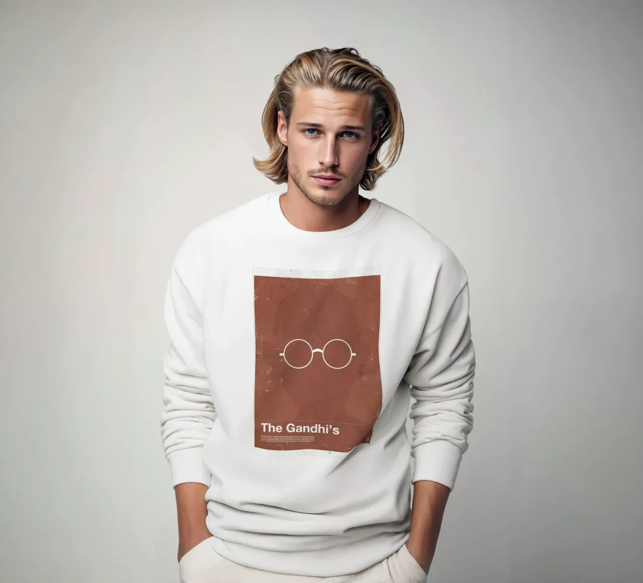 Framework Gandhi felpa da Moxy Creative House