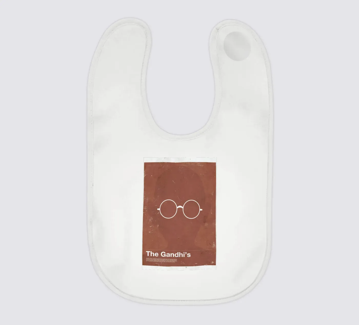 Framework Gandhi Babylätzchen von Moxy Creative House