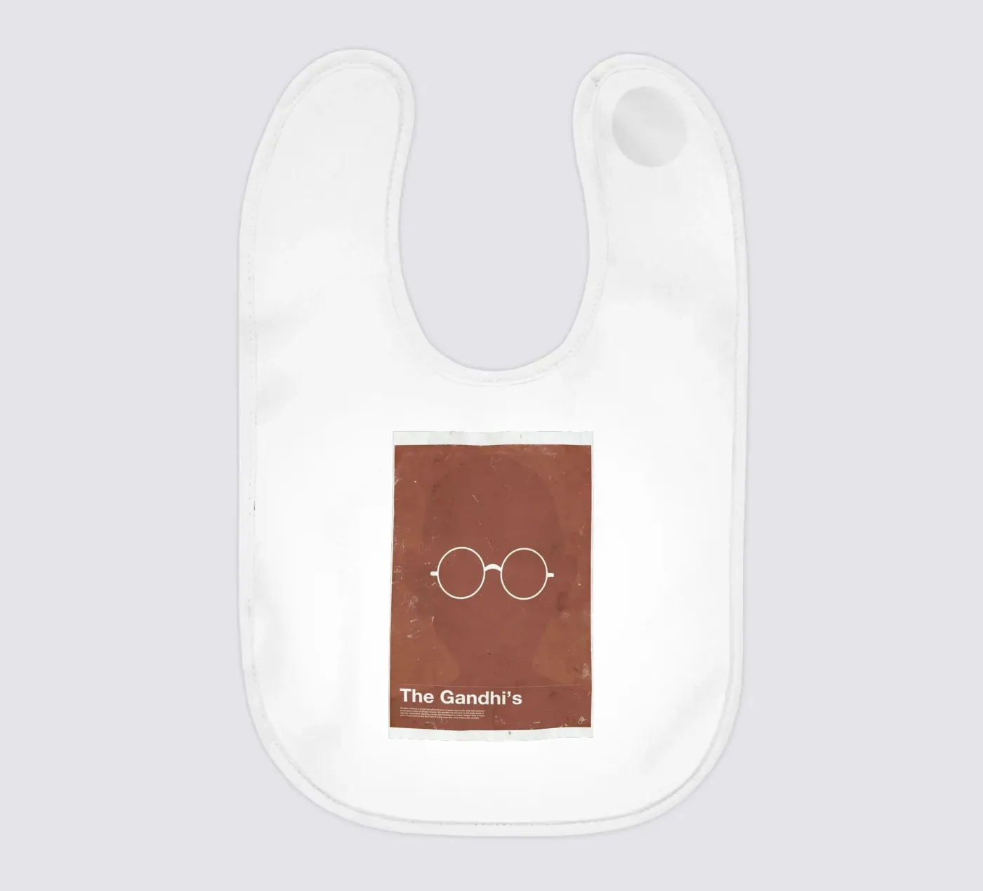 Framework Gandhi Babylätzchen von Moxy Creative House