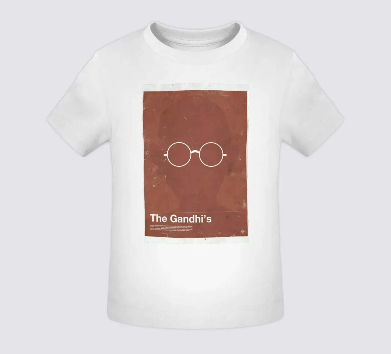 Framework Gandhi maglietta neonato da Moxy Creative House