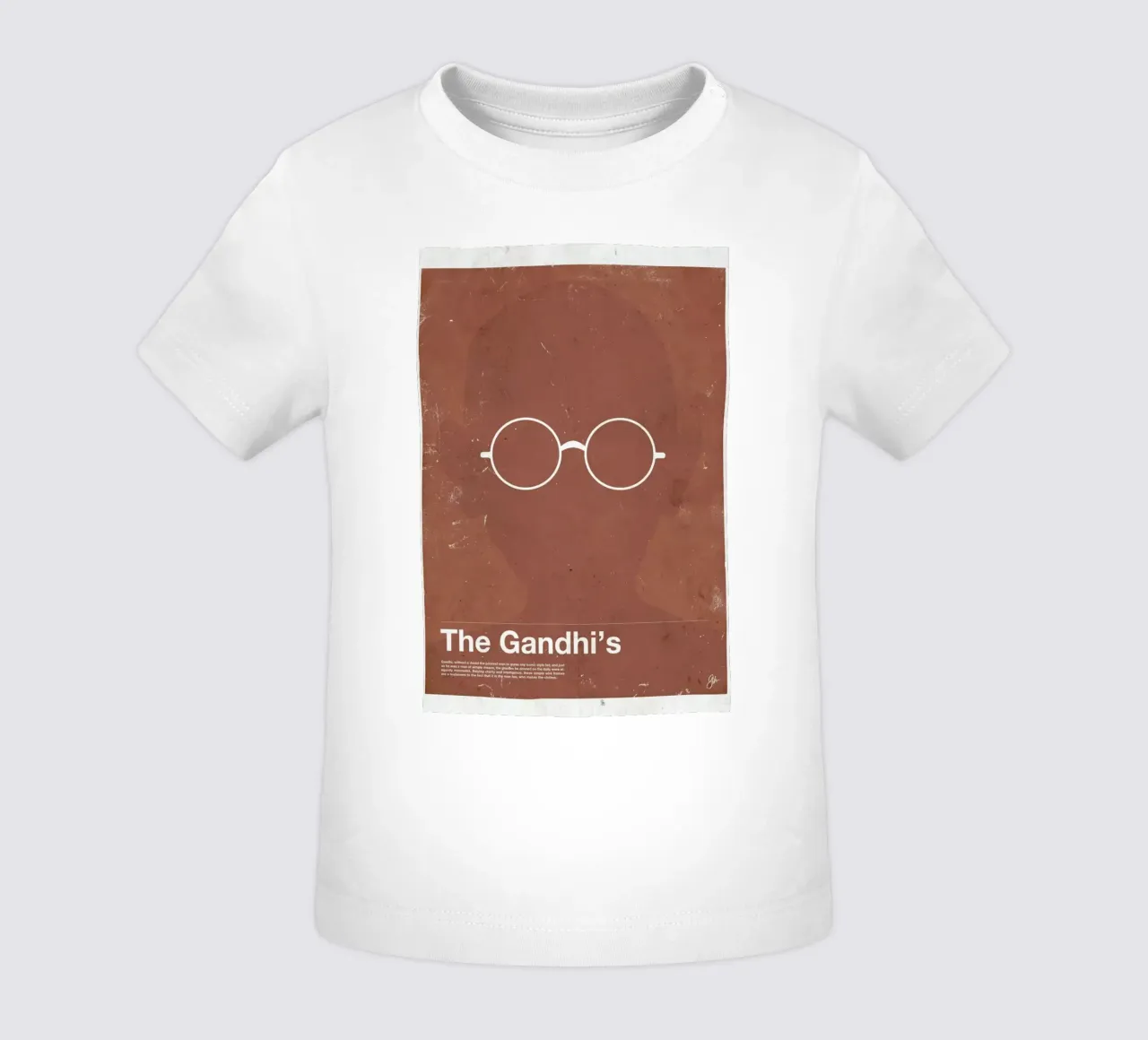 Framework Gandhi camiseta de bebé de Moxy Creative House