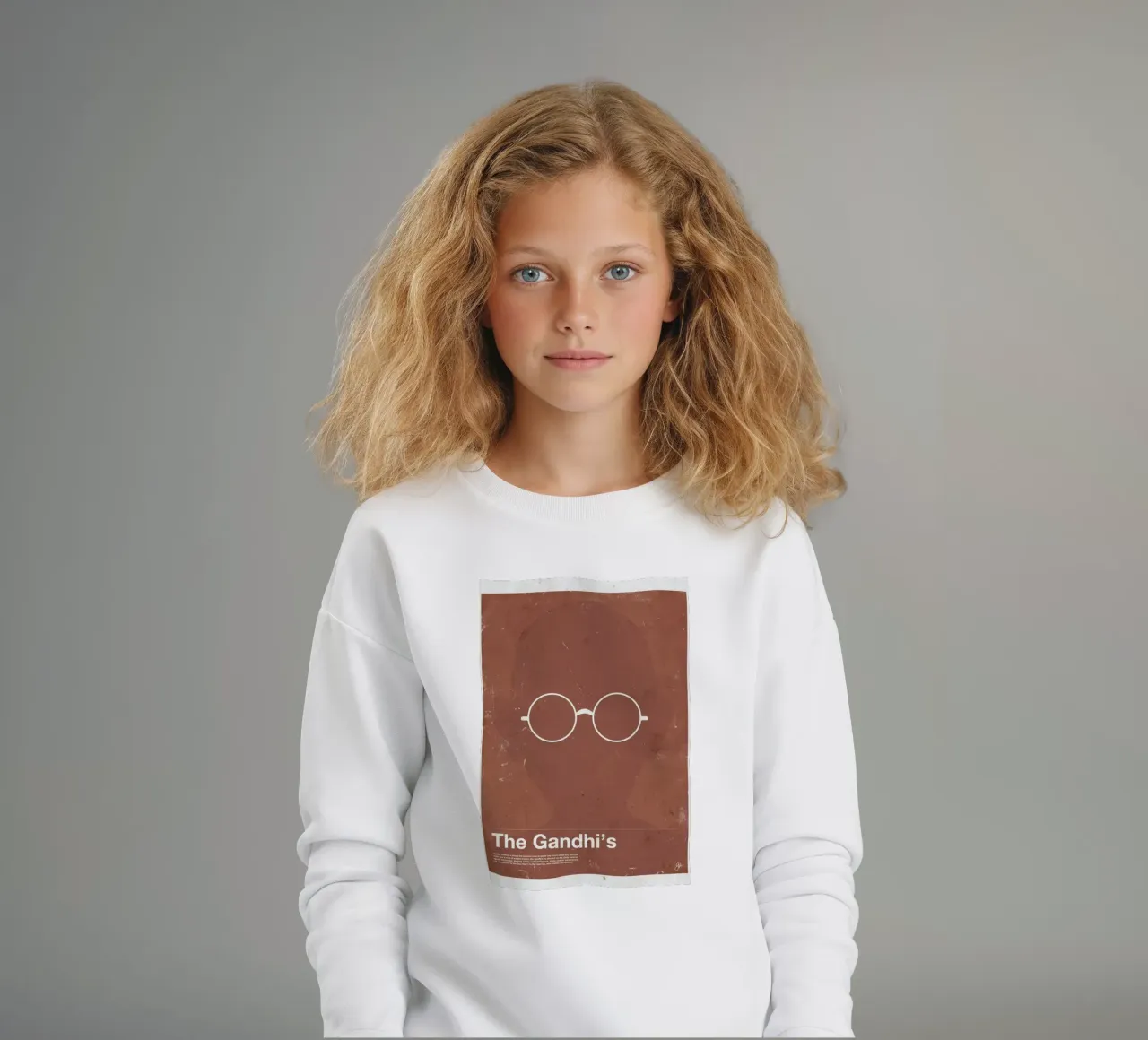 Framework Gandhi sudadera para niño de Moxy Creative House