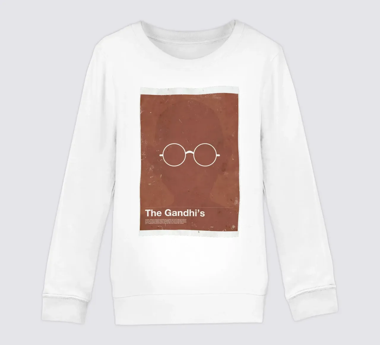 Framework Gandhi sudadera para niño de Moxy Creative House