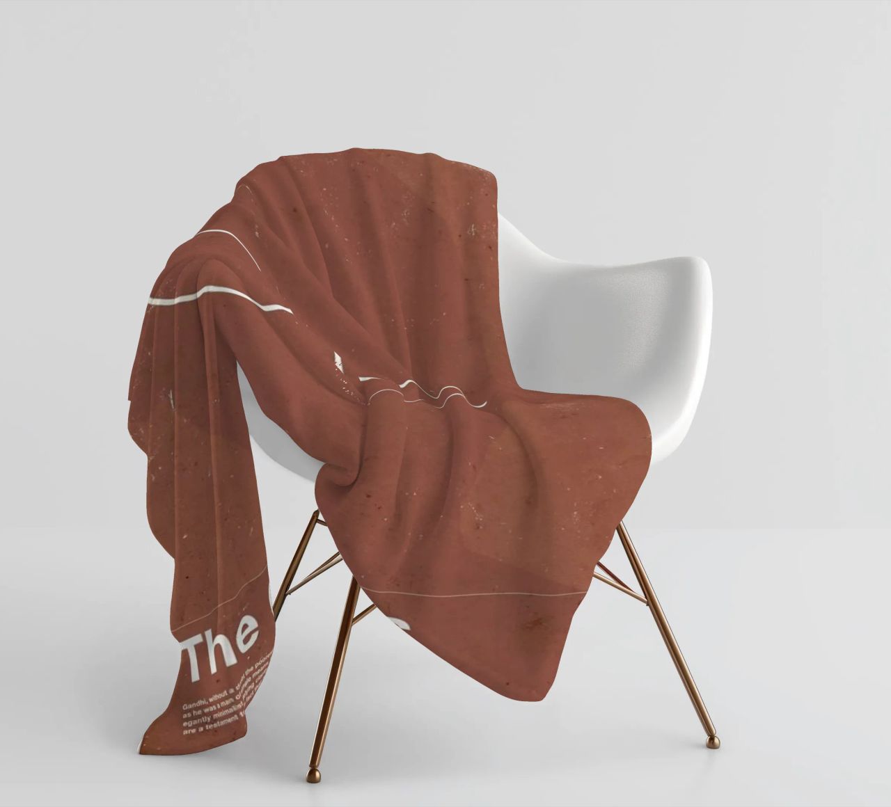 Framework Gandhi coperta in pile da Moxy Creative House