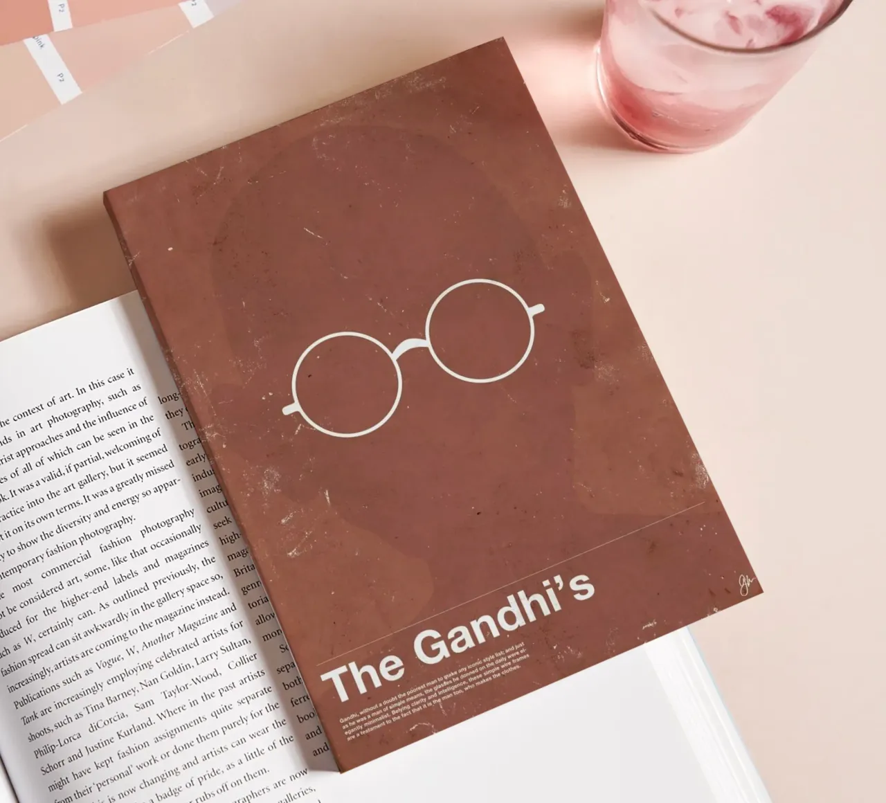 Framework Gandhi notebook by Moxy Creative House