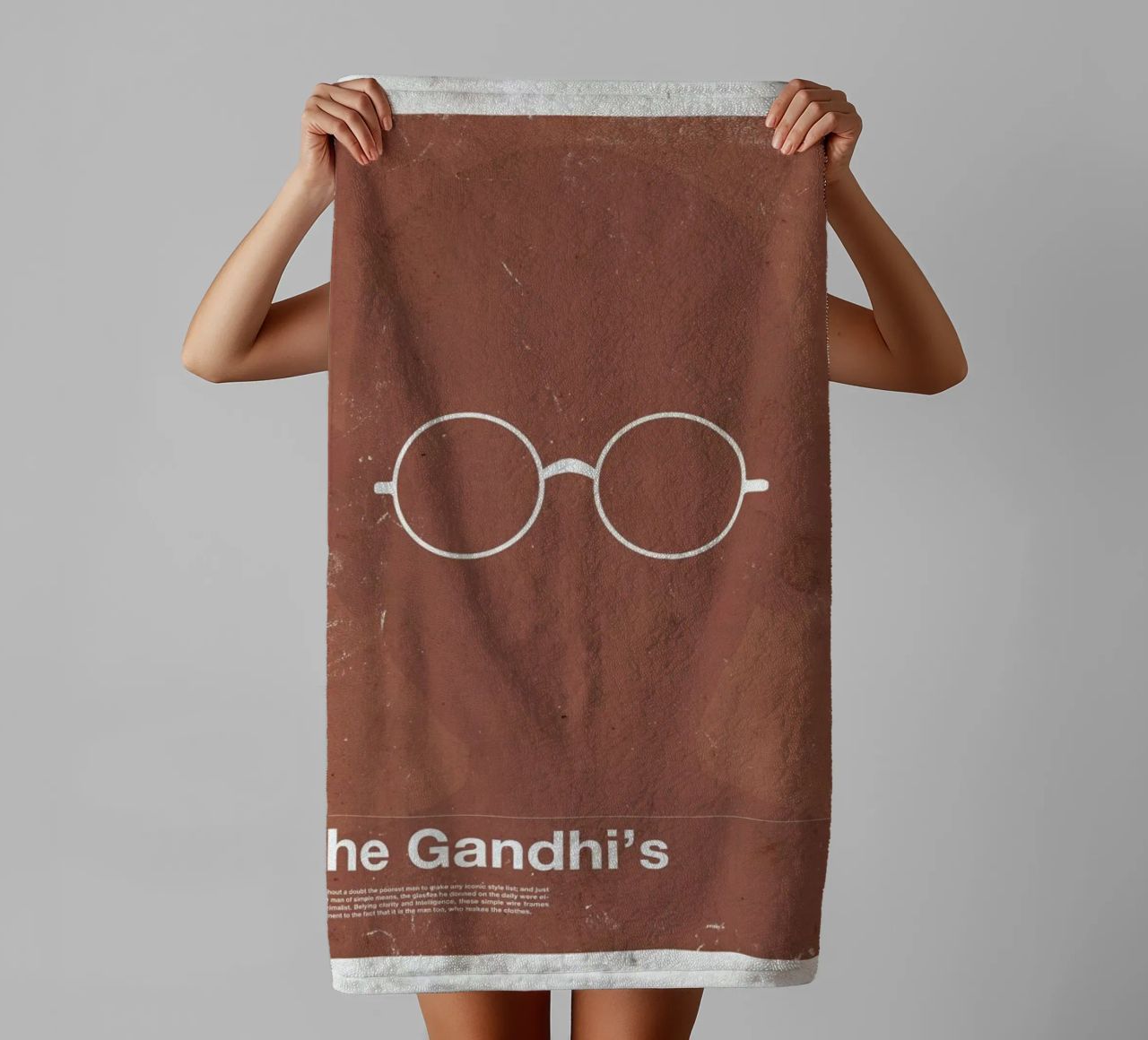 Framework Gandhi asciugamano da bagno da Moxy Creative House