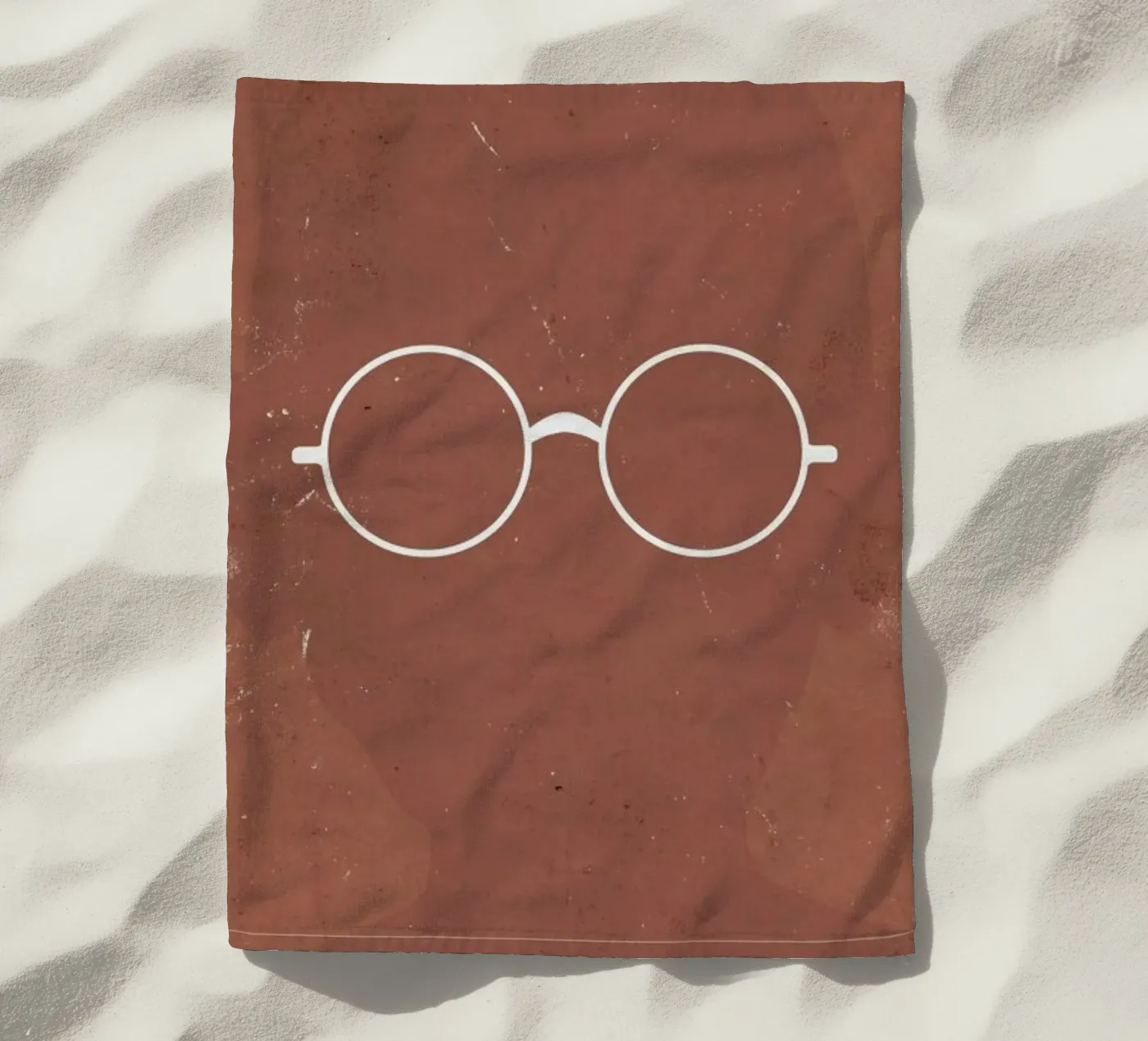 Framework Gandhi beach towel by Moxy Creative House