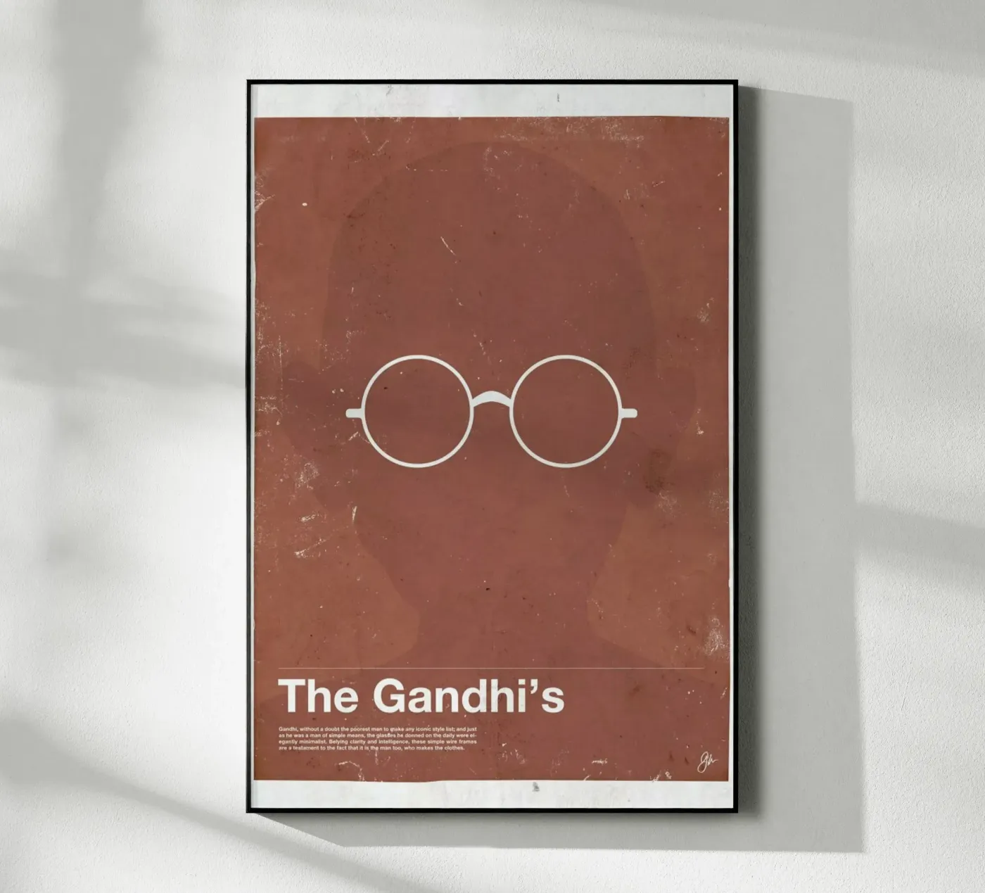 Framework Gandhi plexiglas de Moxy Creative House