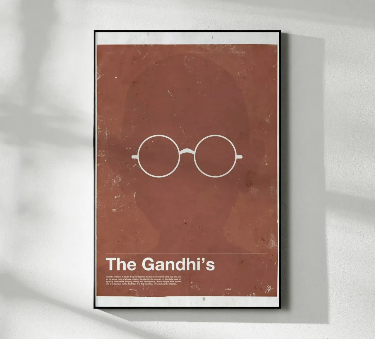 Framework Gandhi plexiglass da Moxy Creative House