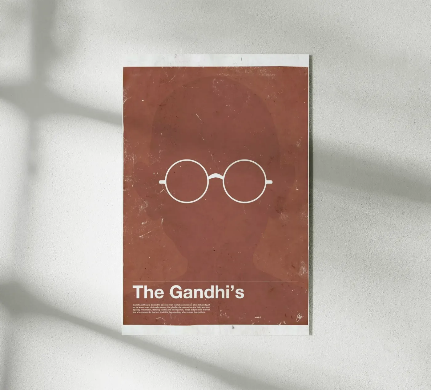 Framework Gandhi plexiglas de Moxy Creative House