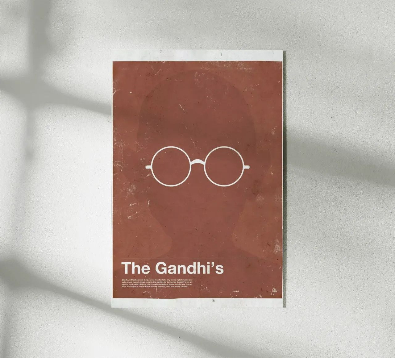 Framework Gandhi plexiglass da Moxy Creative House