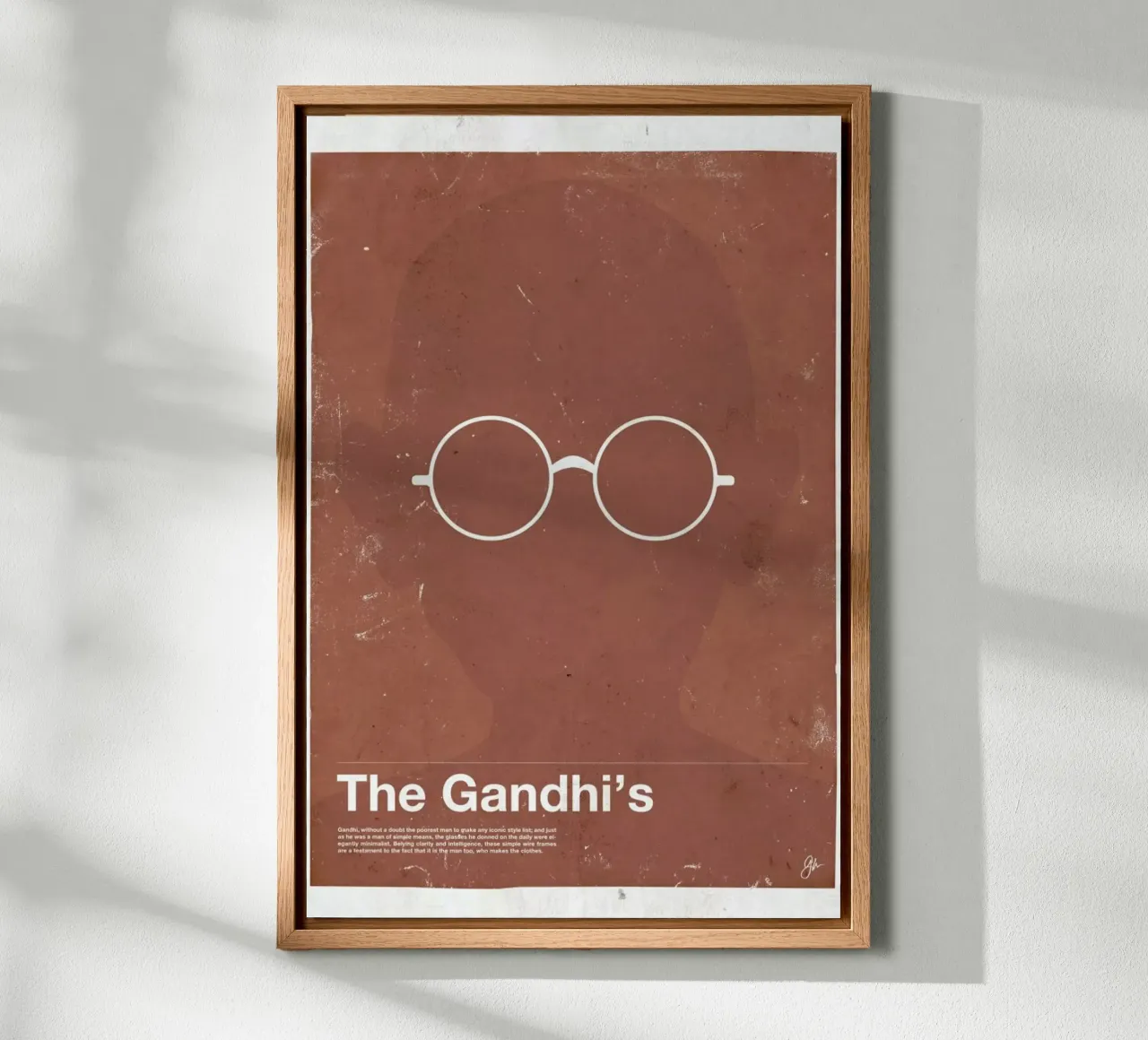 Framework Gandhi tela da Moxy Creative House