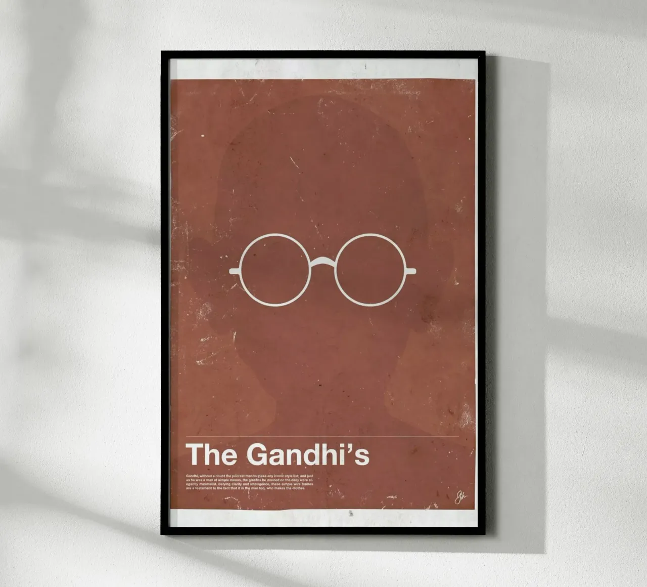 Framework Gandhi carta hahnemühle da Moxy Creative House