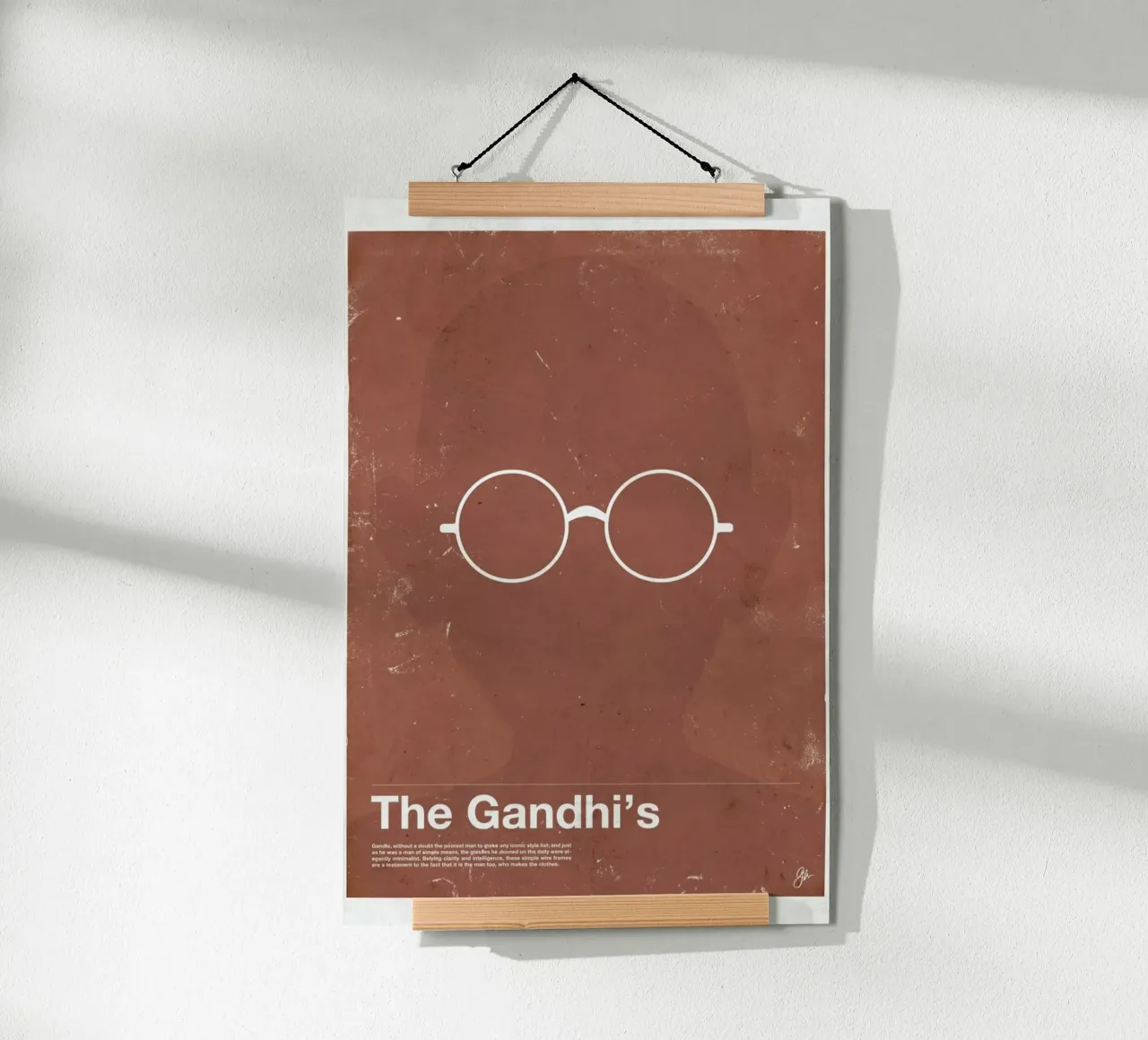 Framework Gandhi carta hahnemühle da Moxy Creative House