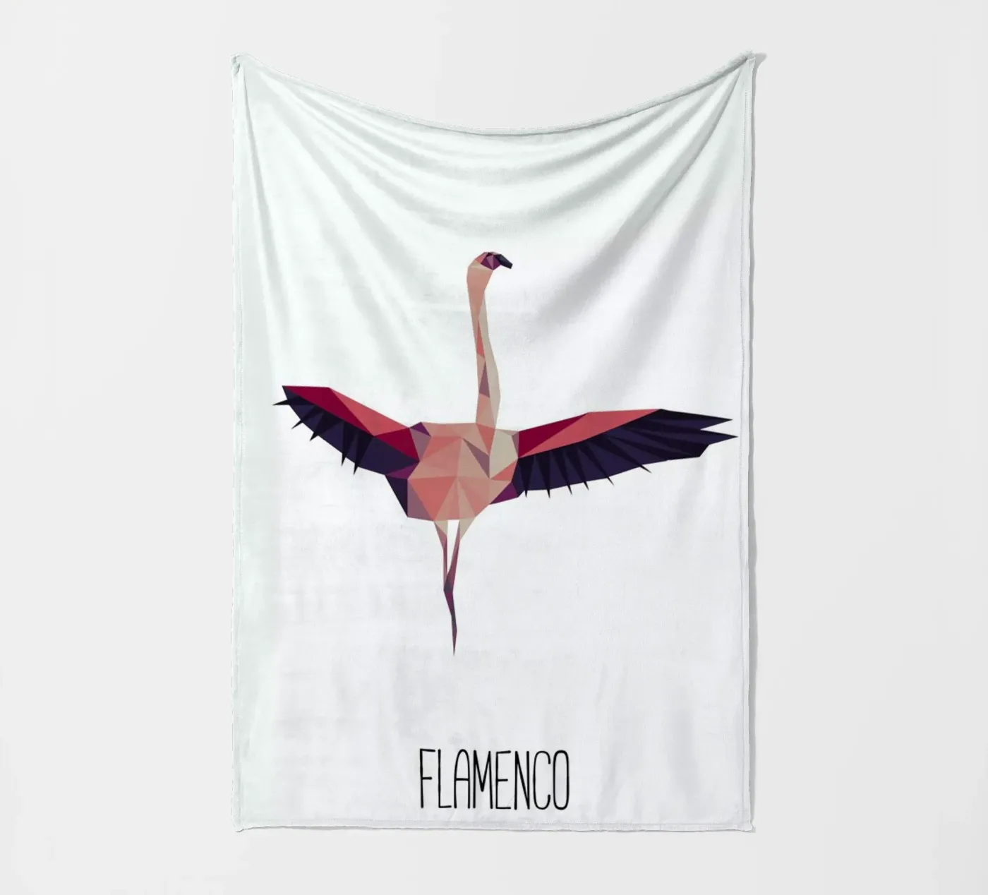 Flamenco Fleecedecke von Sabrina Ziegenhorn
