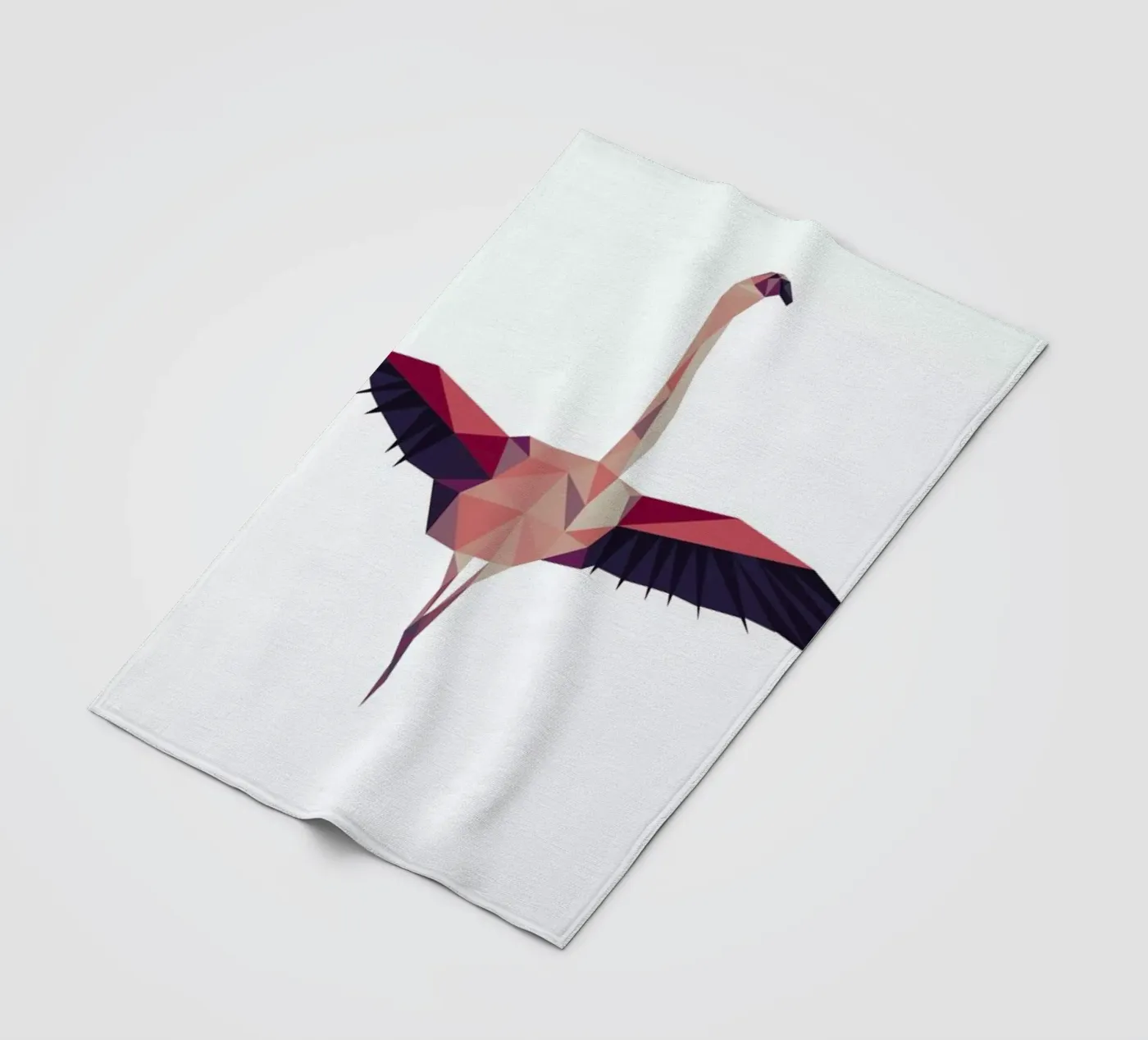 Flamenco Fleecedecke von Sabrina Ziegenhorn