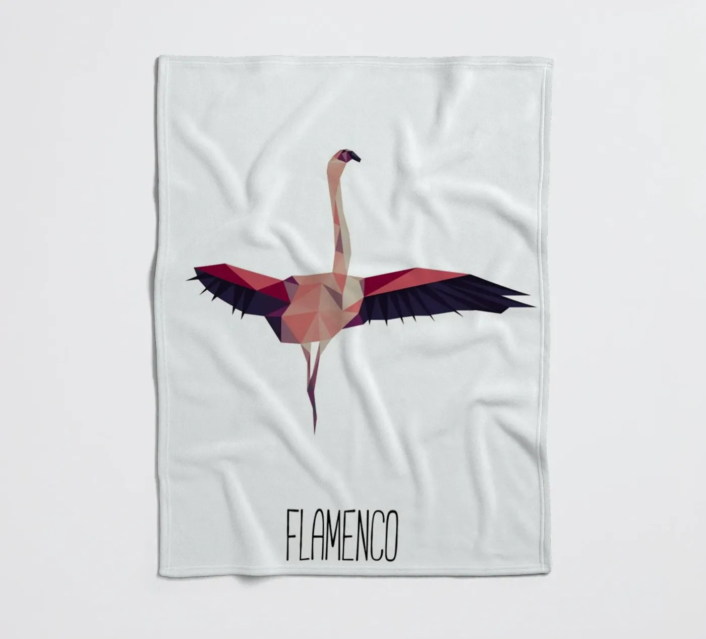 Flamenco Fleecedecke von Sabrina Ziegenhorn