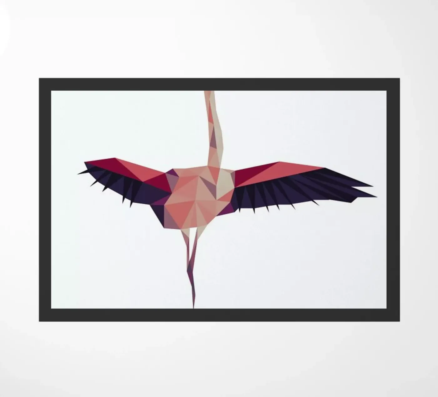 Flamenco deurmat van Sabrina Ziegenhorn