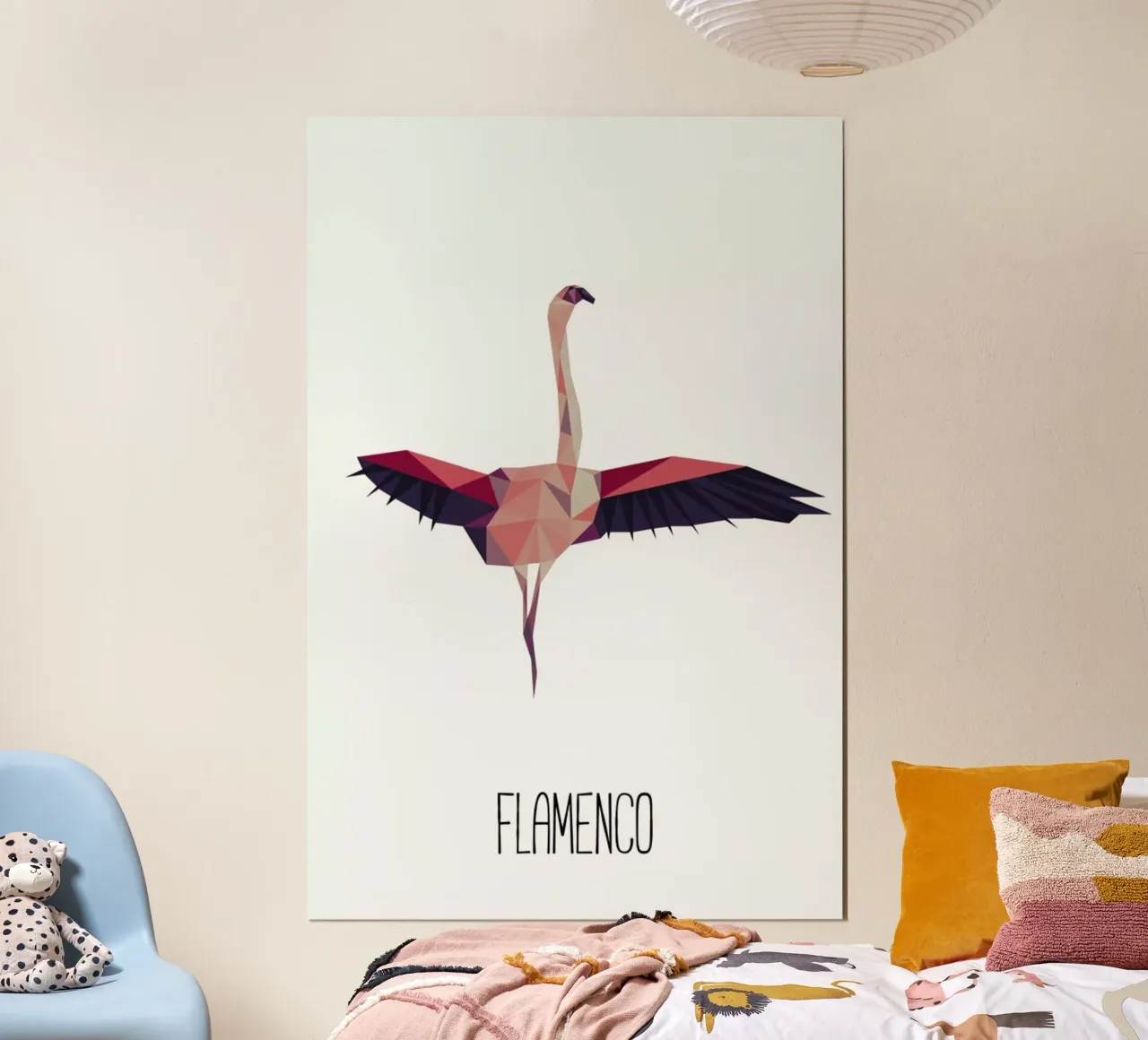 Flamenco poster van Sabrina Ziegenhorn