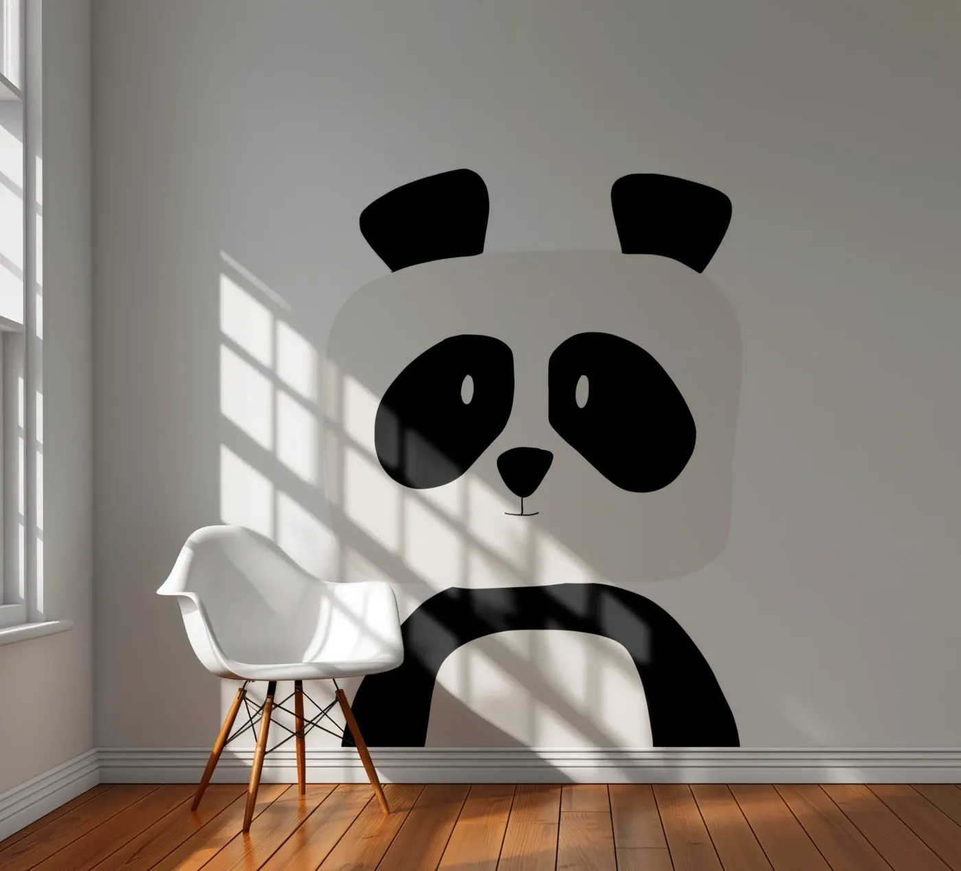 Panda fotobehang van BINNE