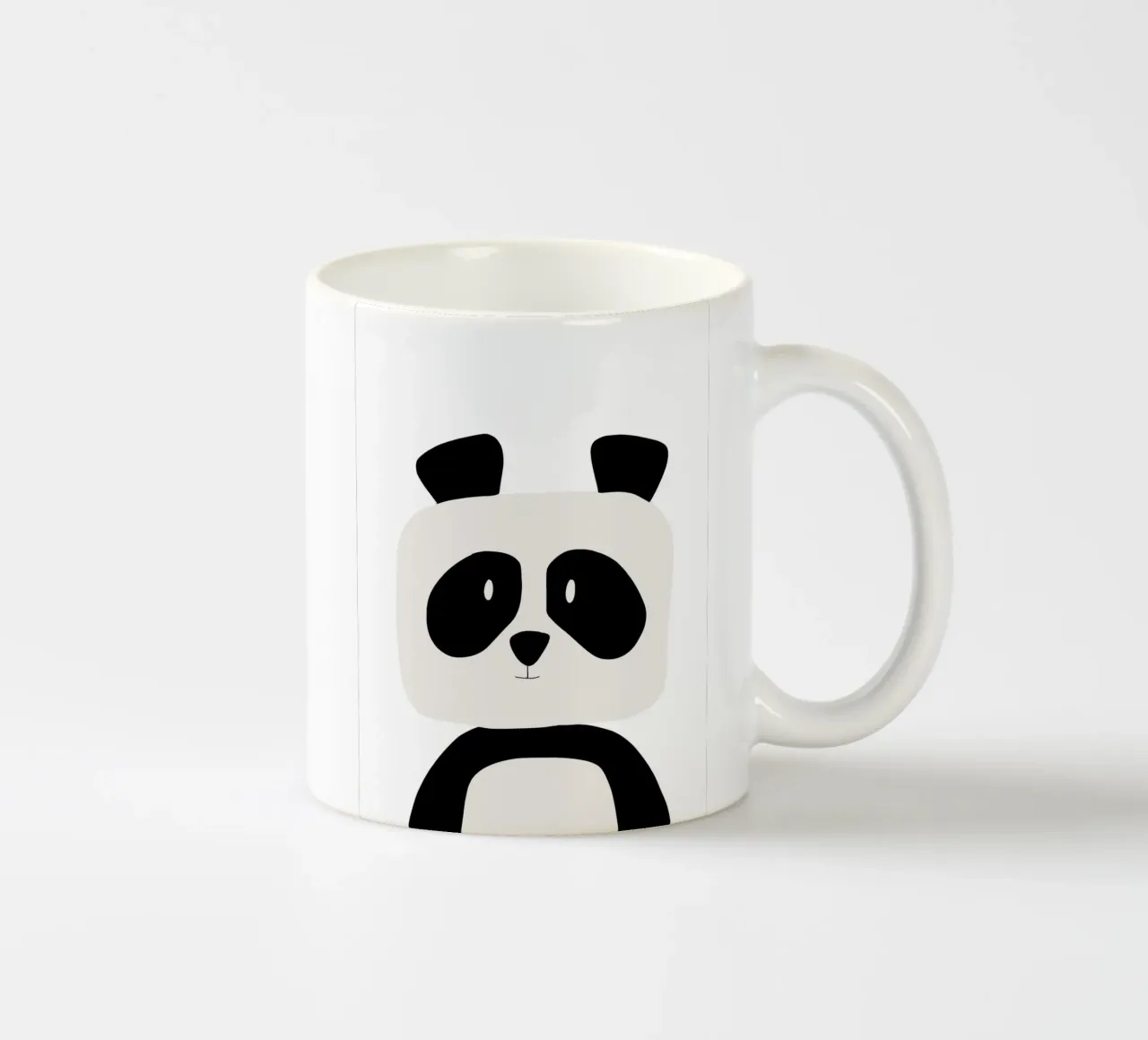 Panda ceramic mug by BINNE