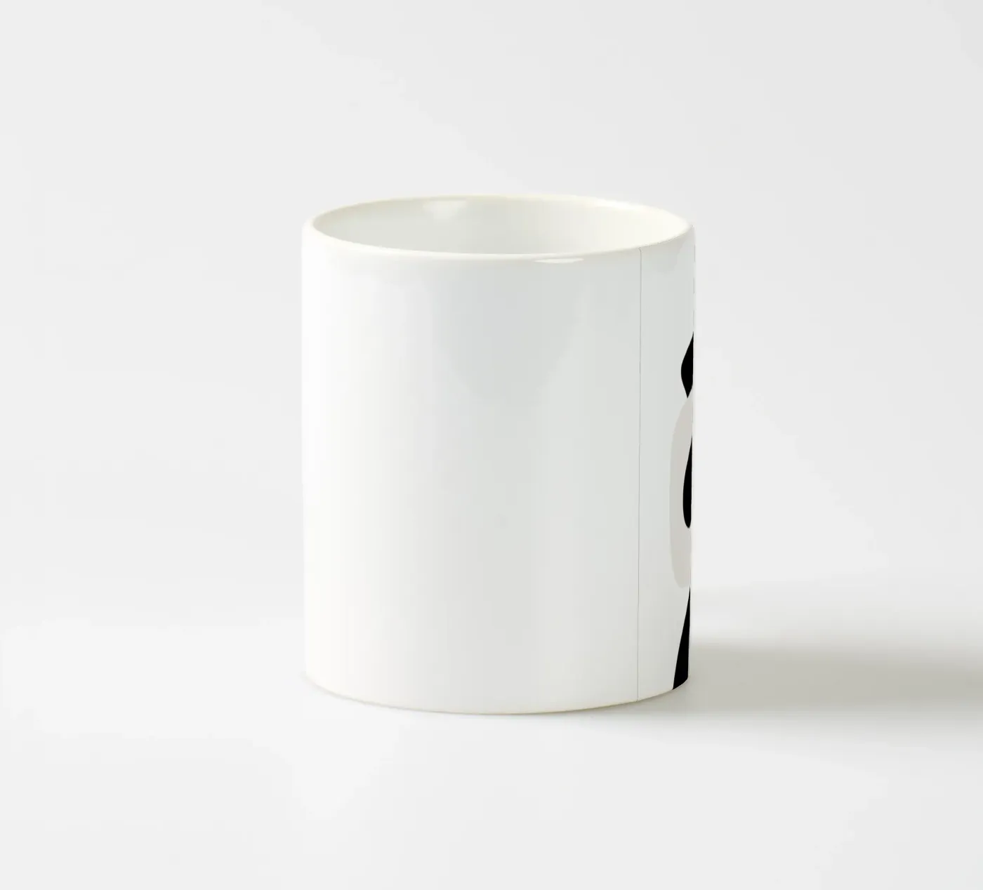Panda ceramic mug by BINNE