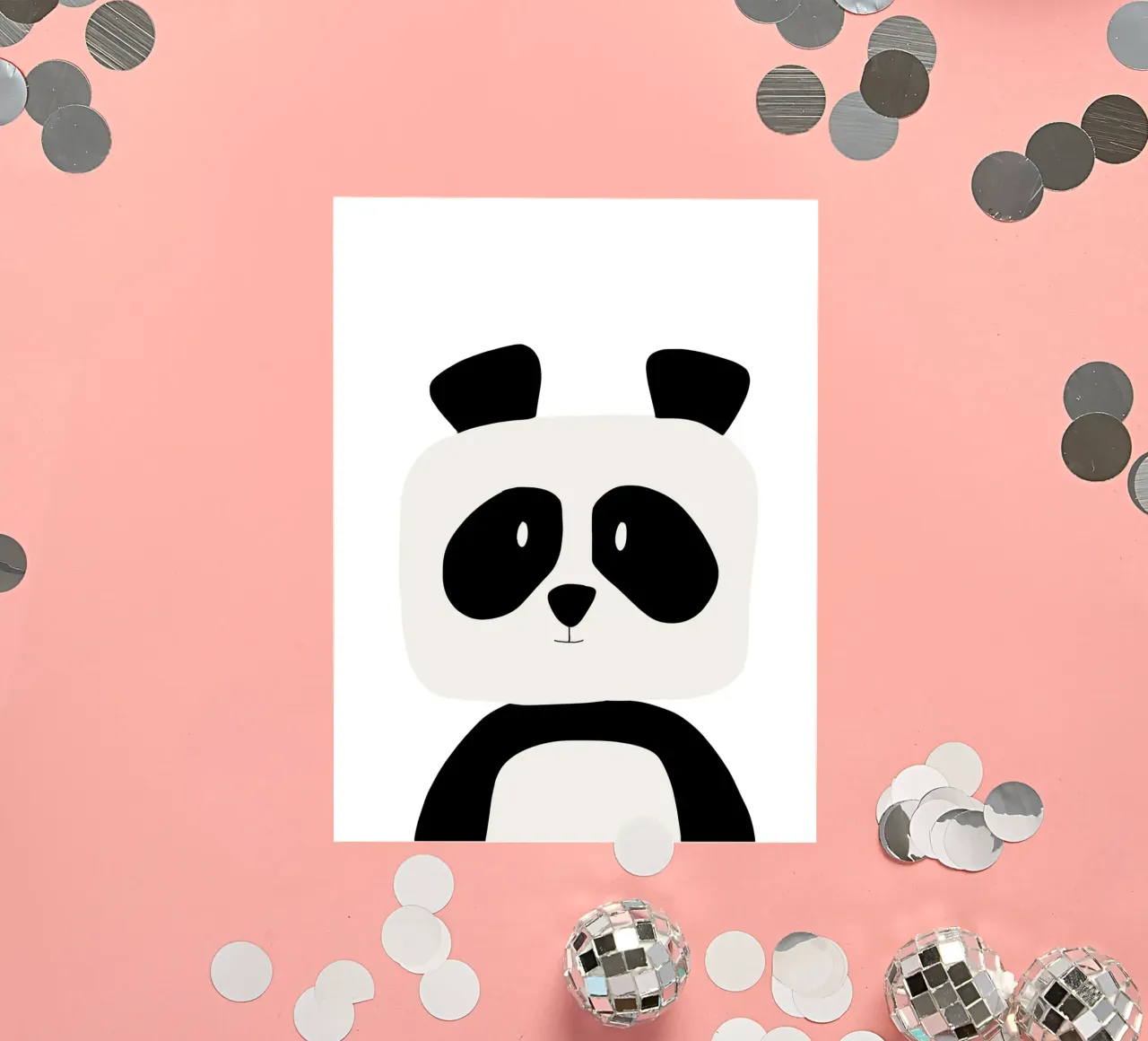 Panda sticker by BINNE