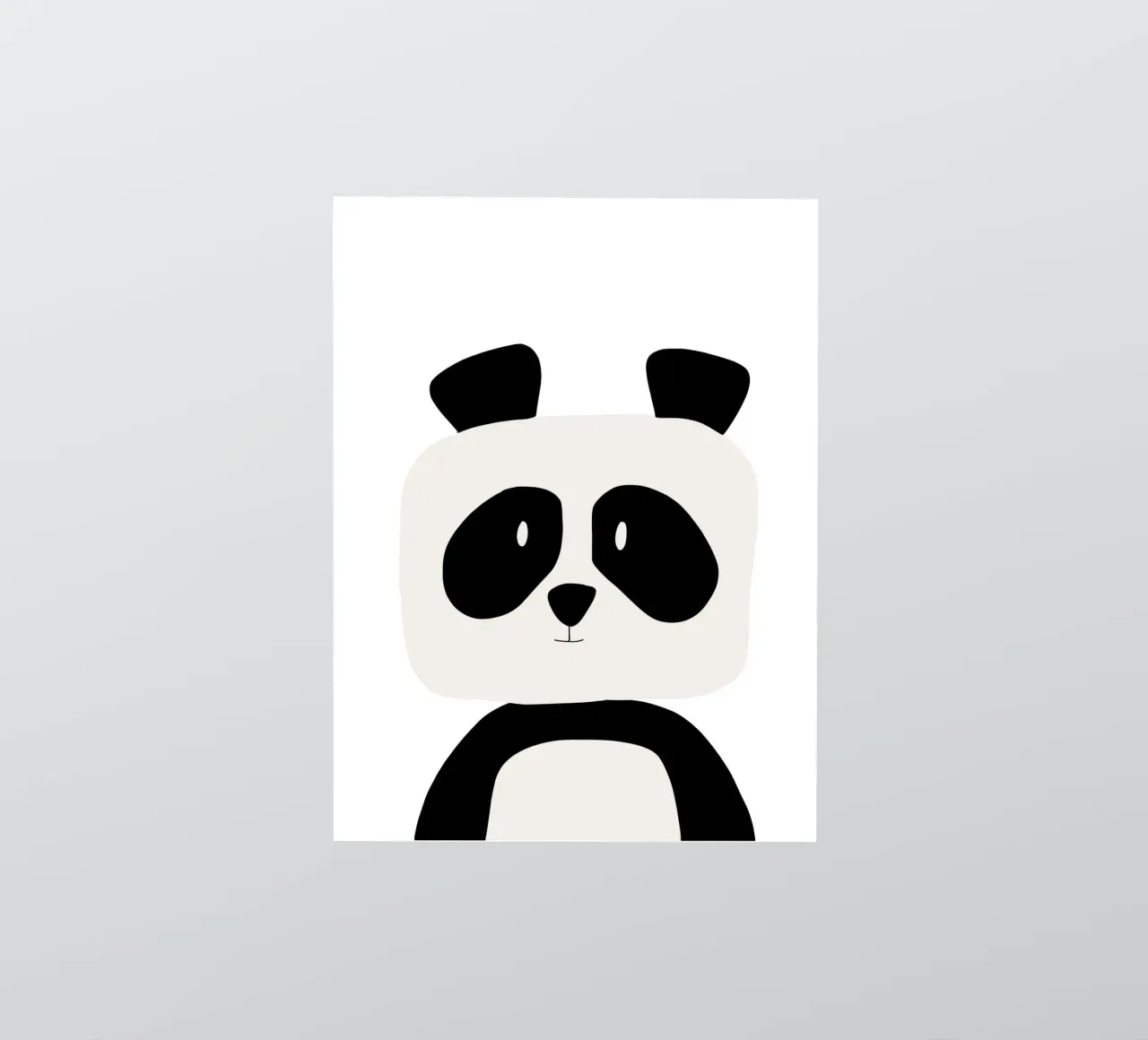 Panda sticker by BINNE