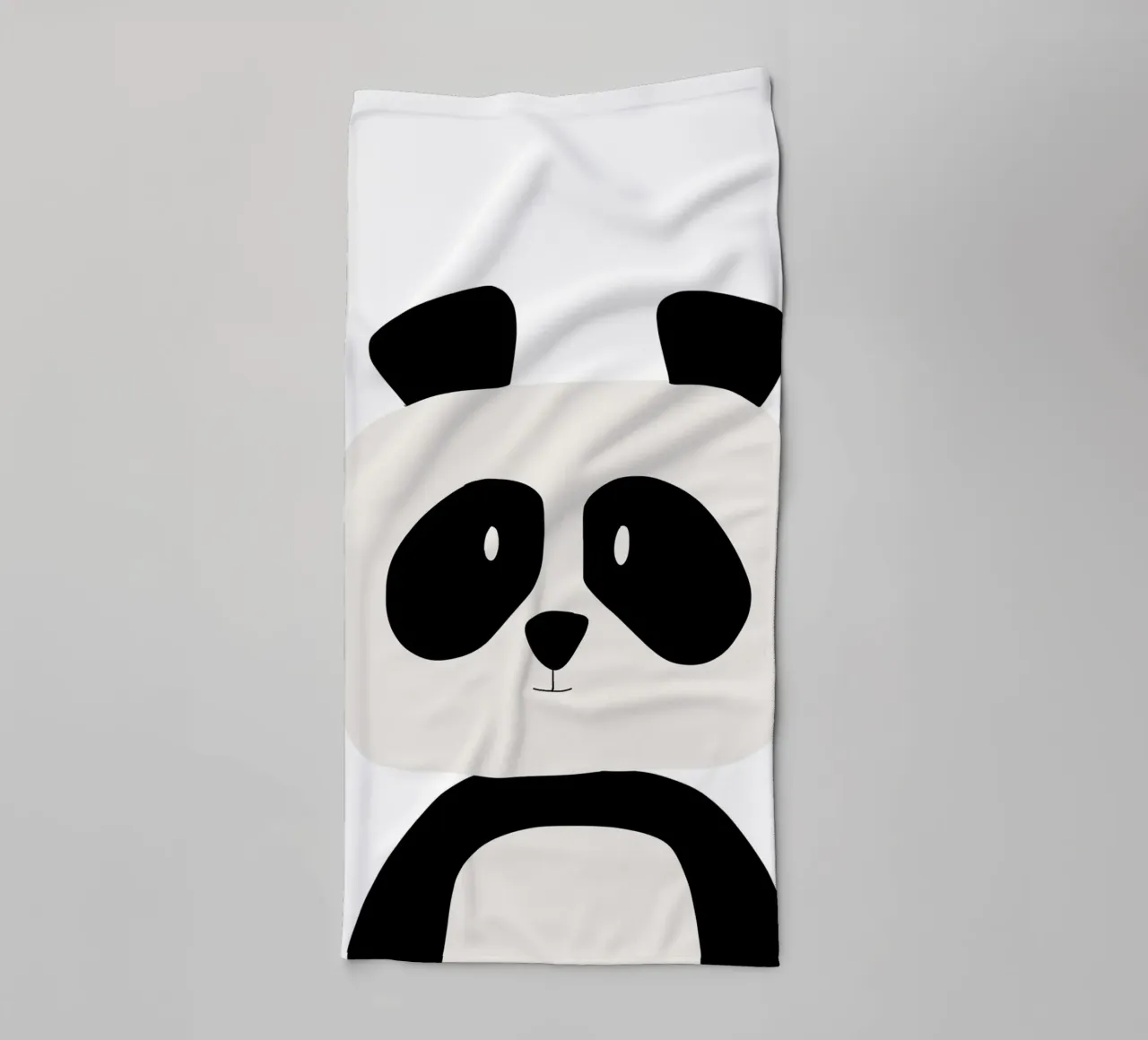 Panda badhanddoek van BINNE