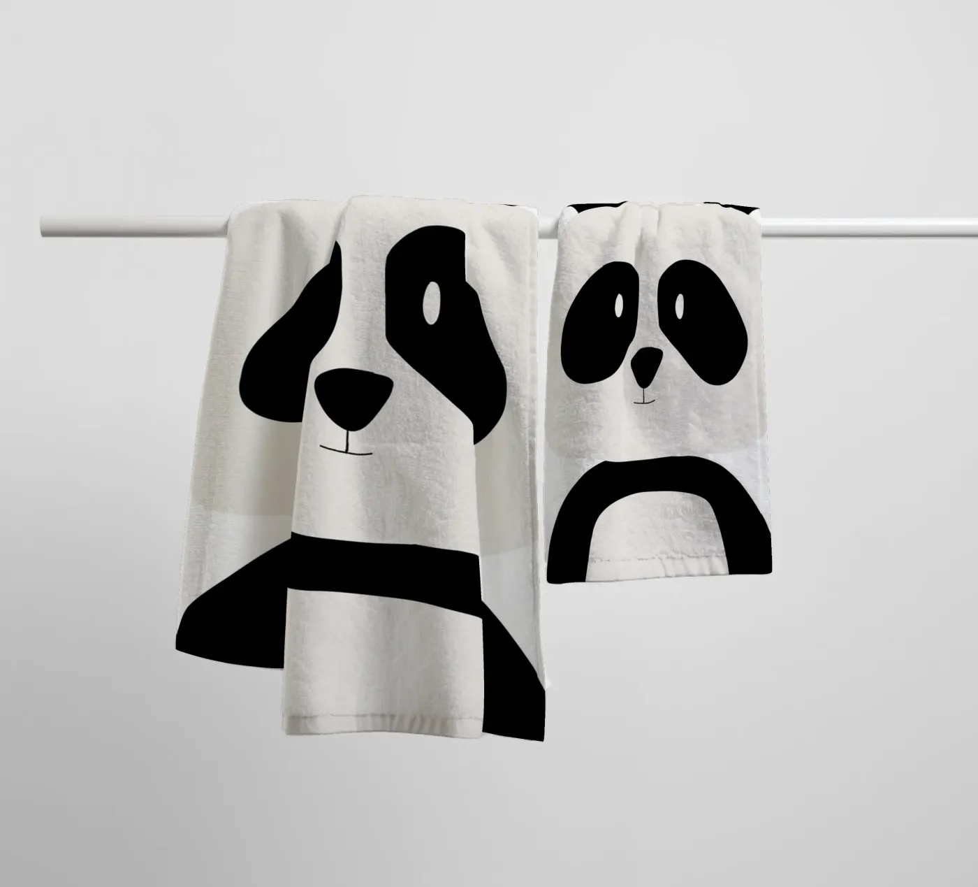 Panda towel by BINNE