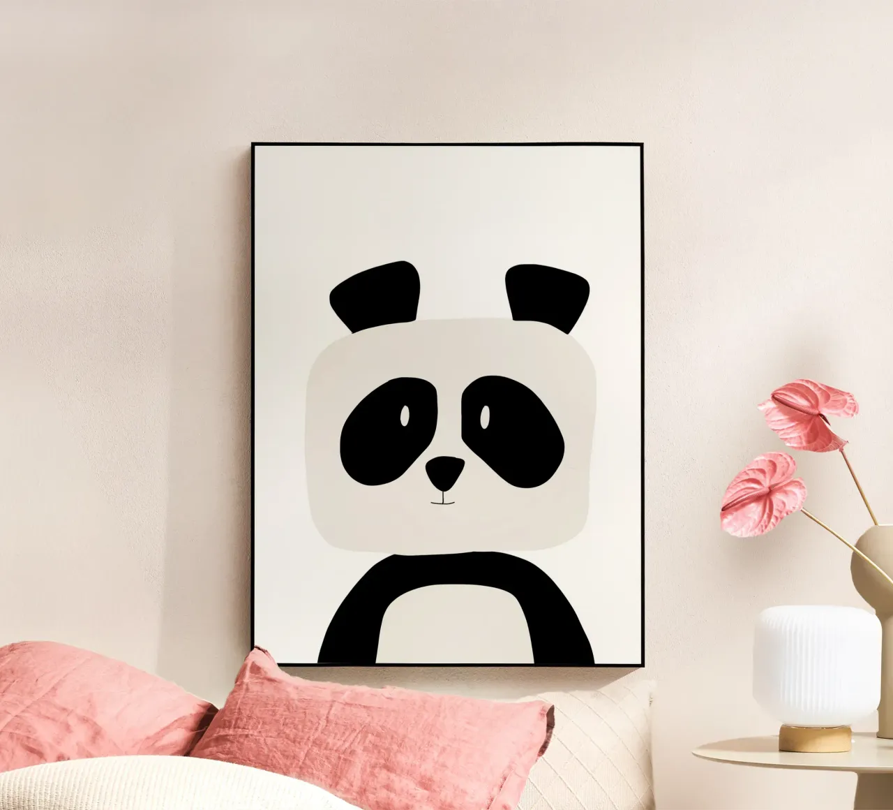Panda Acryl-Glas von BINNE