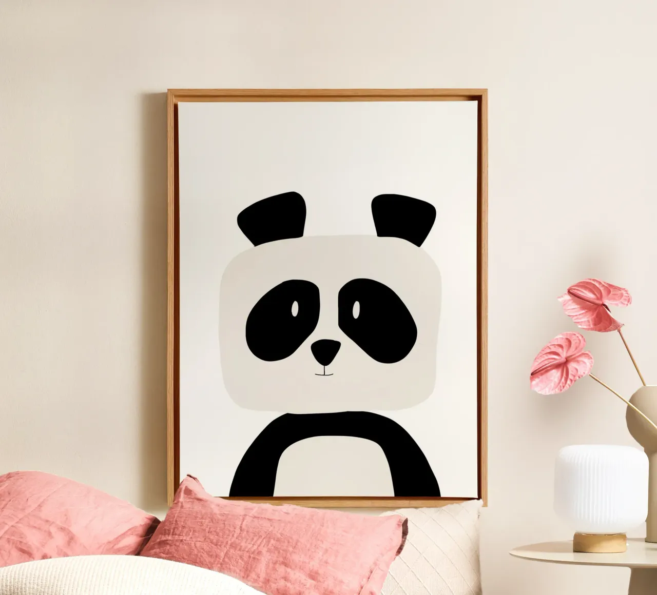 Panda canvas by BINNE