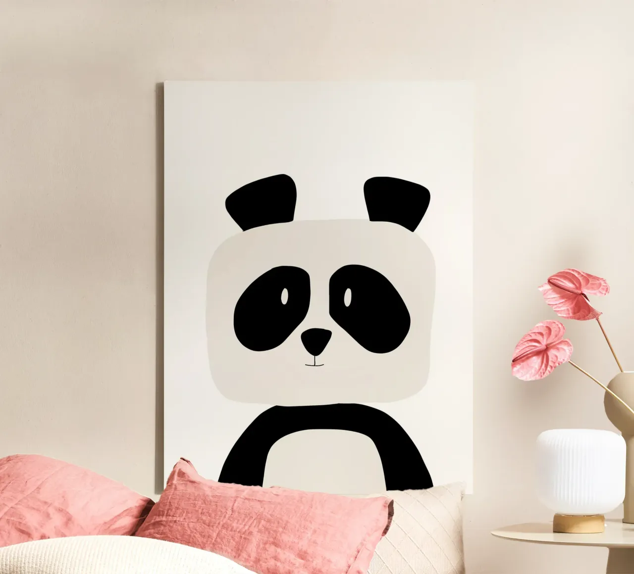 Panda canvas by BINNE