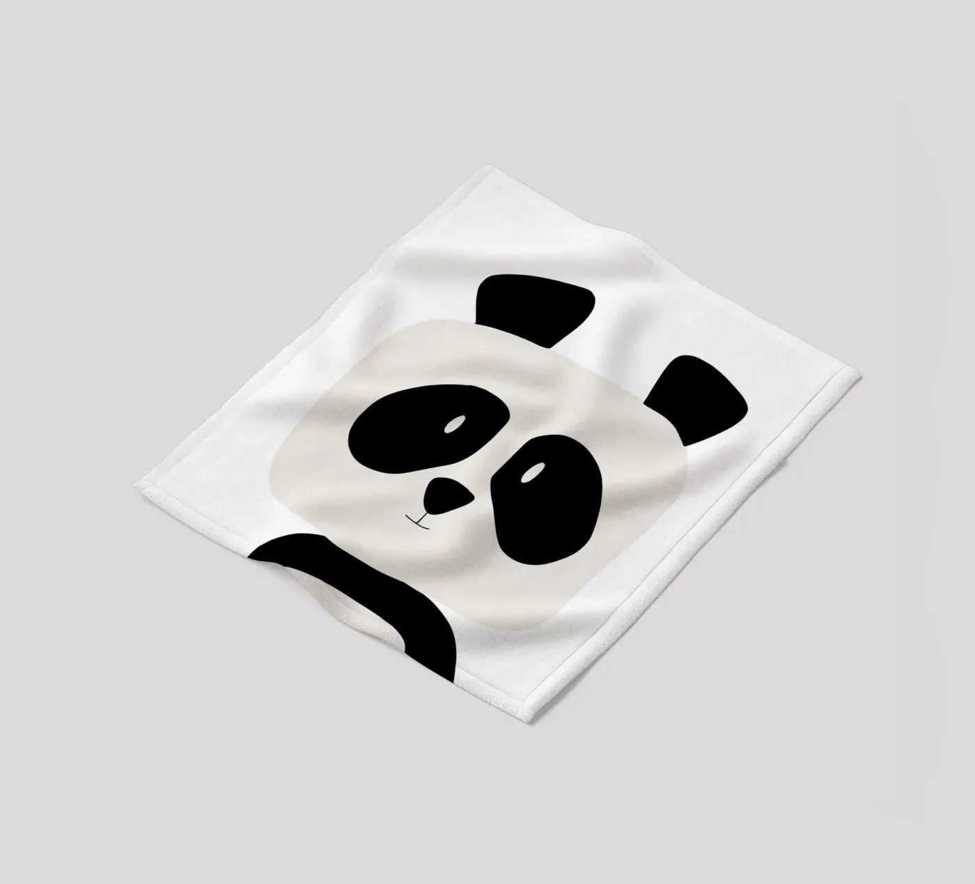 Panda fleece blanket by BINNE