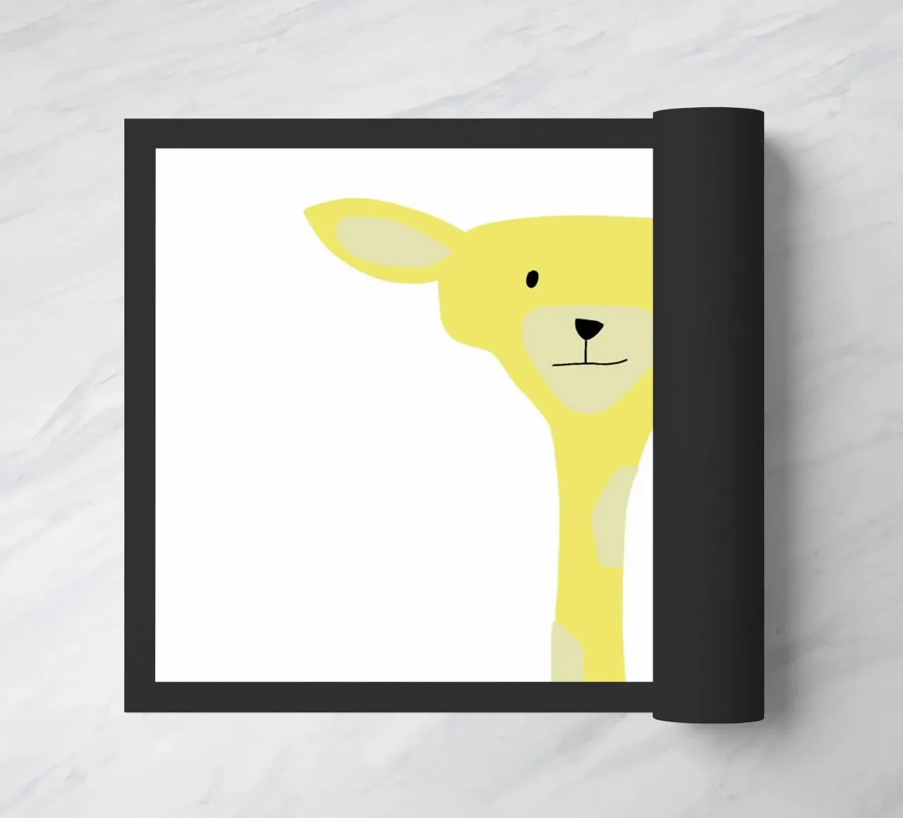 Giraffe doormat by BINNE